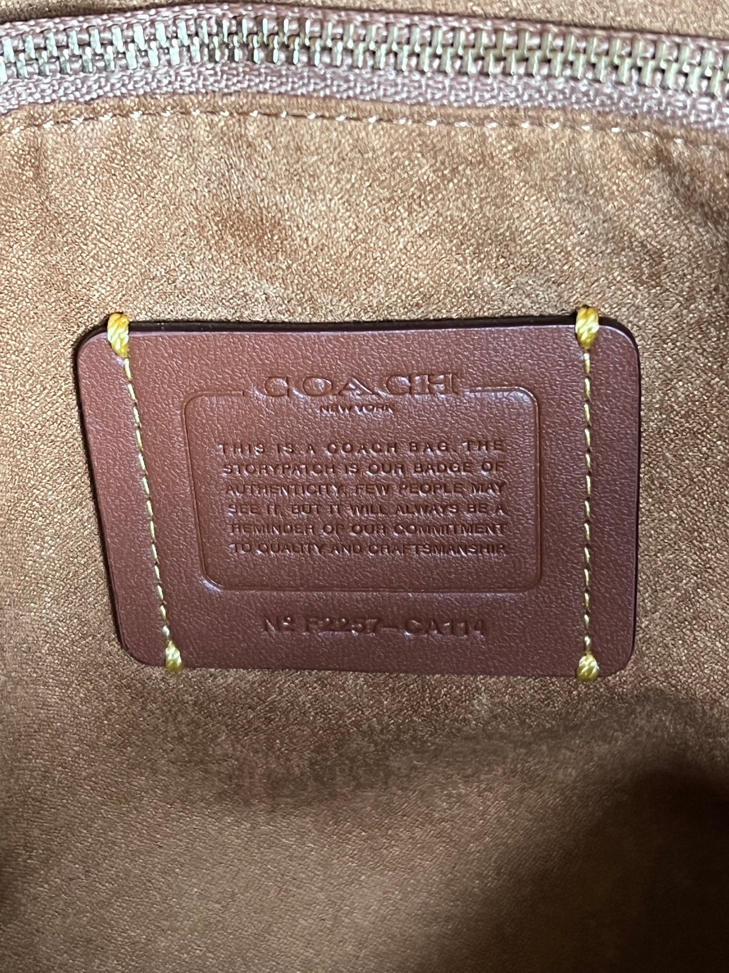 Coach Theo Tote