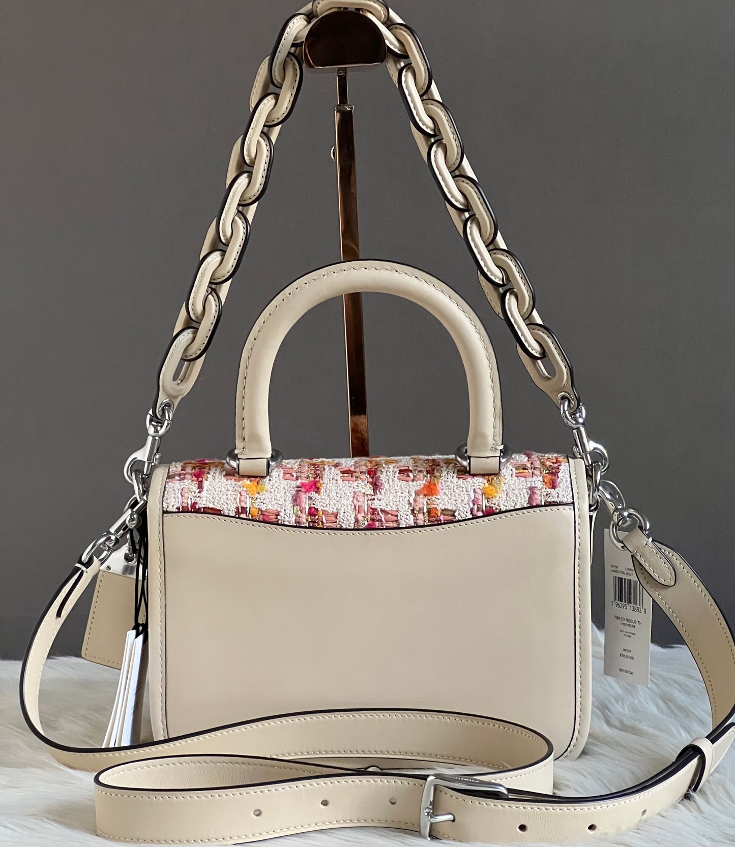 Coach Rogue Top Handle Bag in Tweed