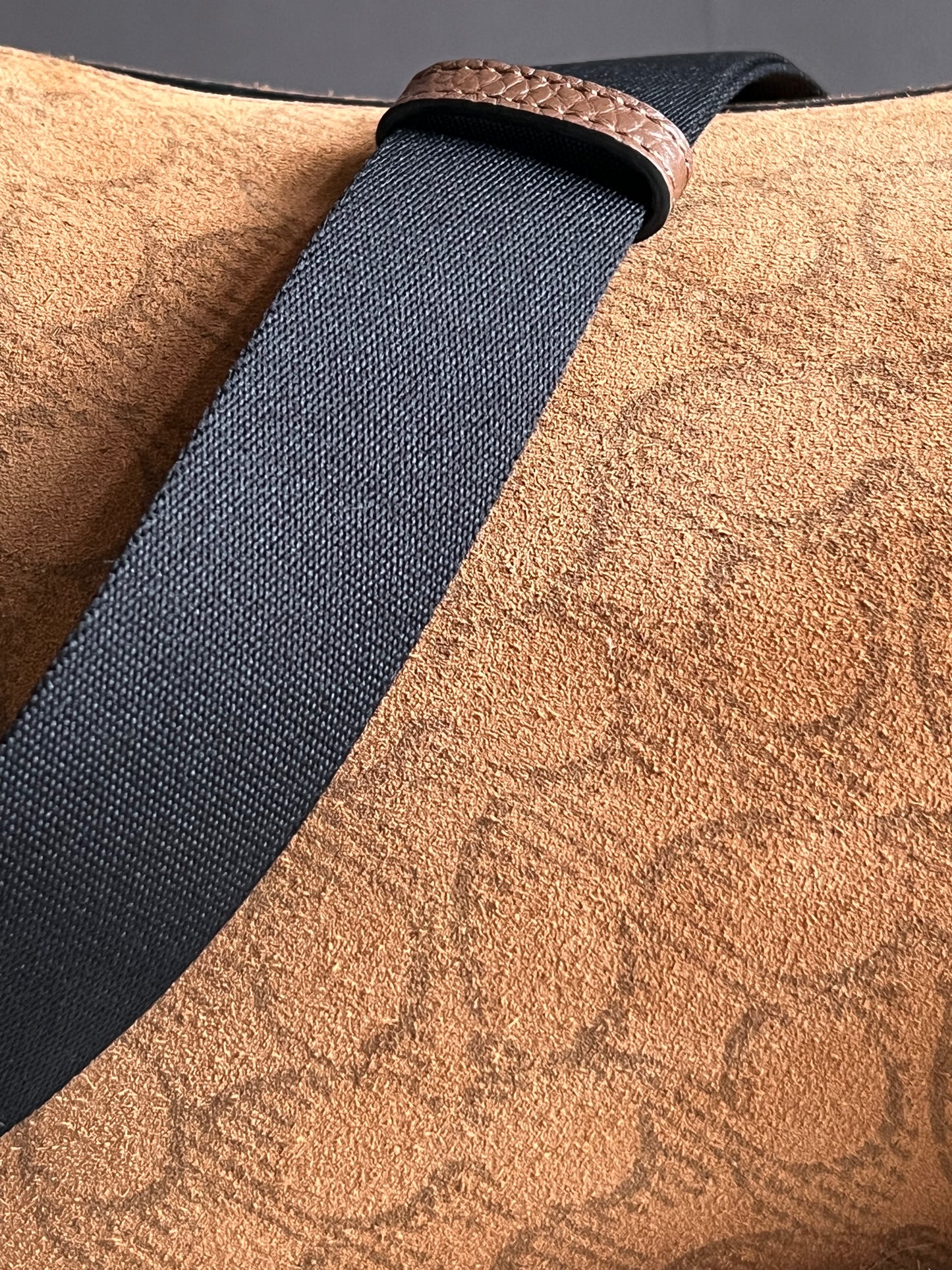 Coach Small Finn Crossbody Bag with Pouch in Signature Suede