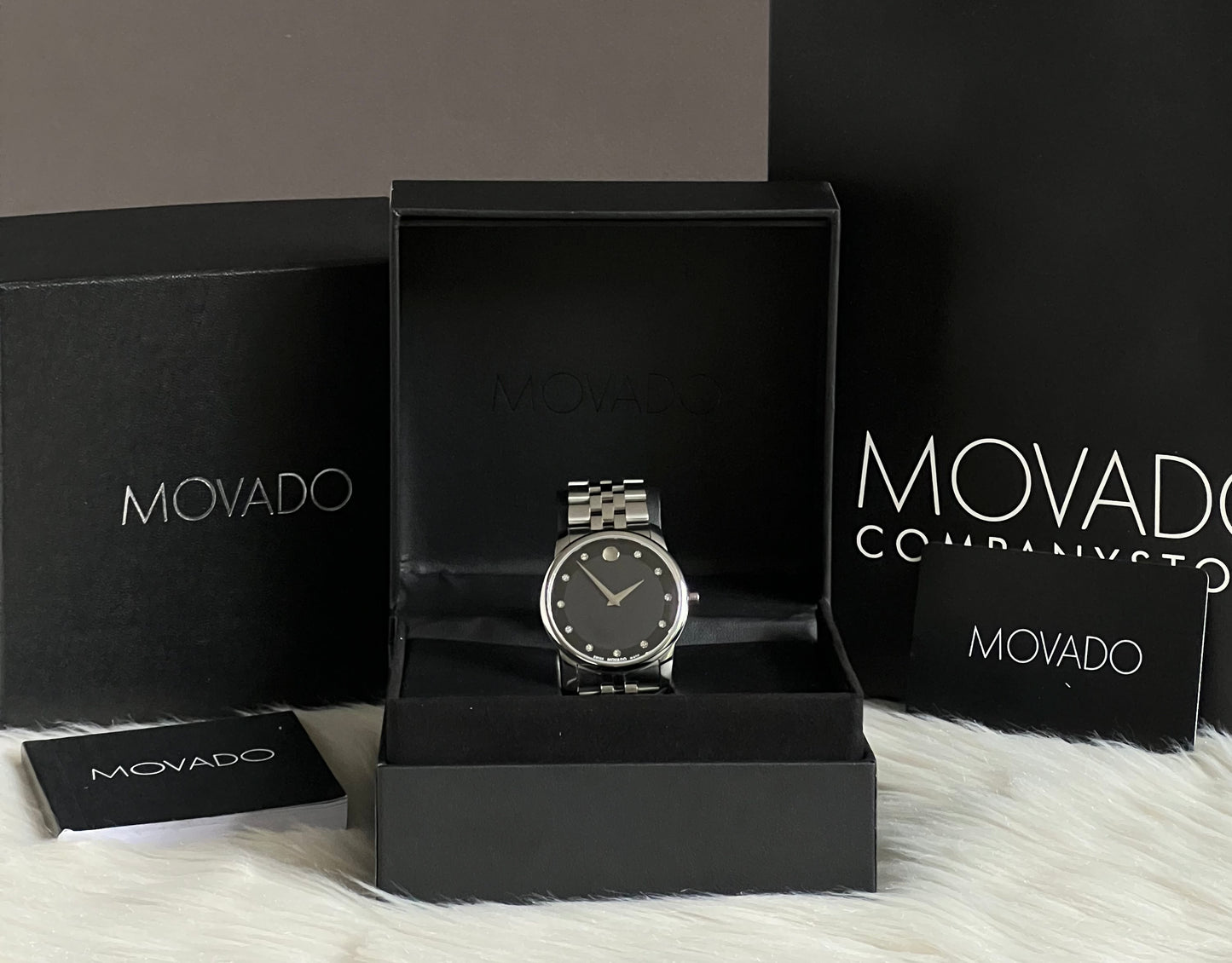 Movado Men’s Museum Classic 11 Diamond Watch