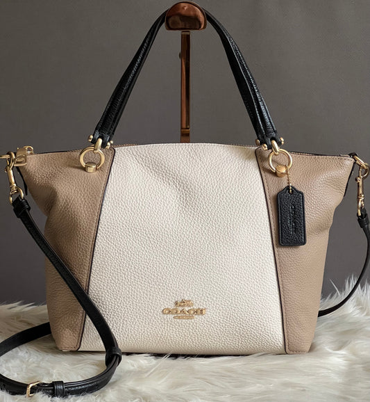 Coach Kacey Satchel in Coloblock