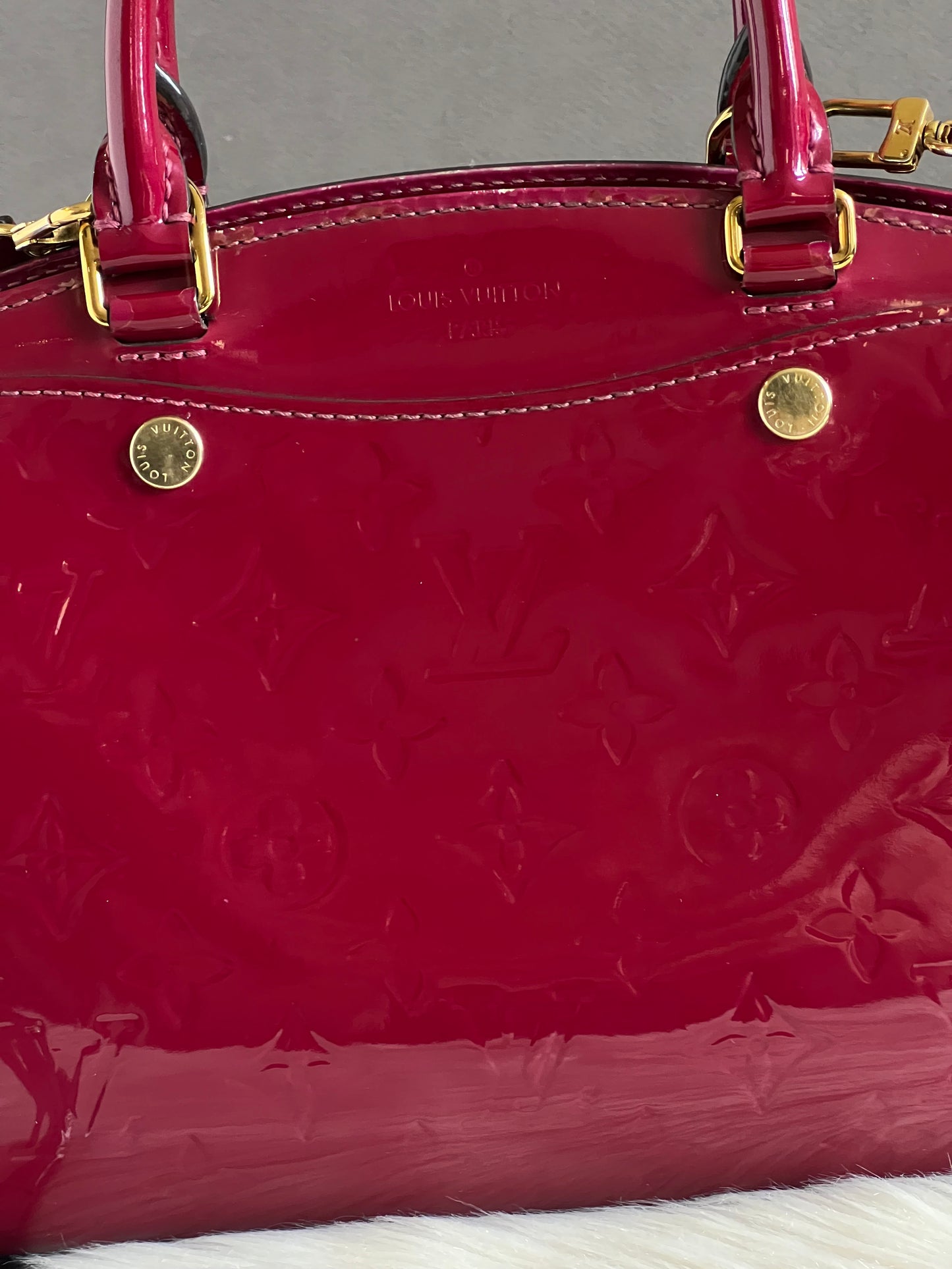Louis Vuitton Monogram Brea BB in Vernis Leather Crossbody
