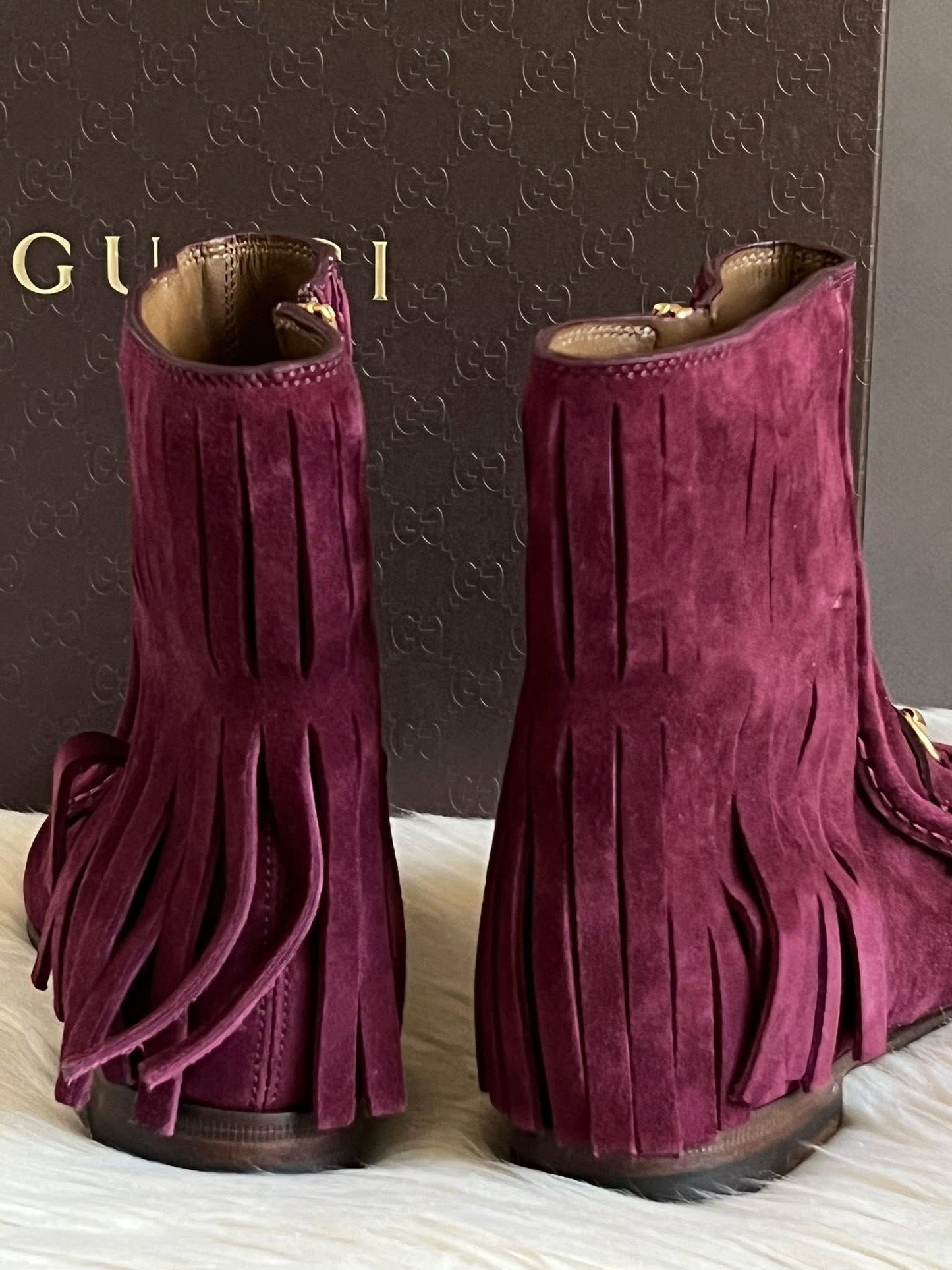 Gucci Mocasin Horsebit Boots