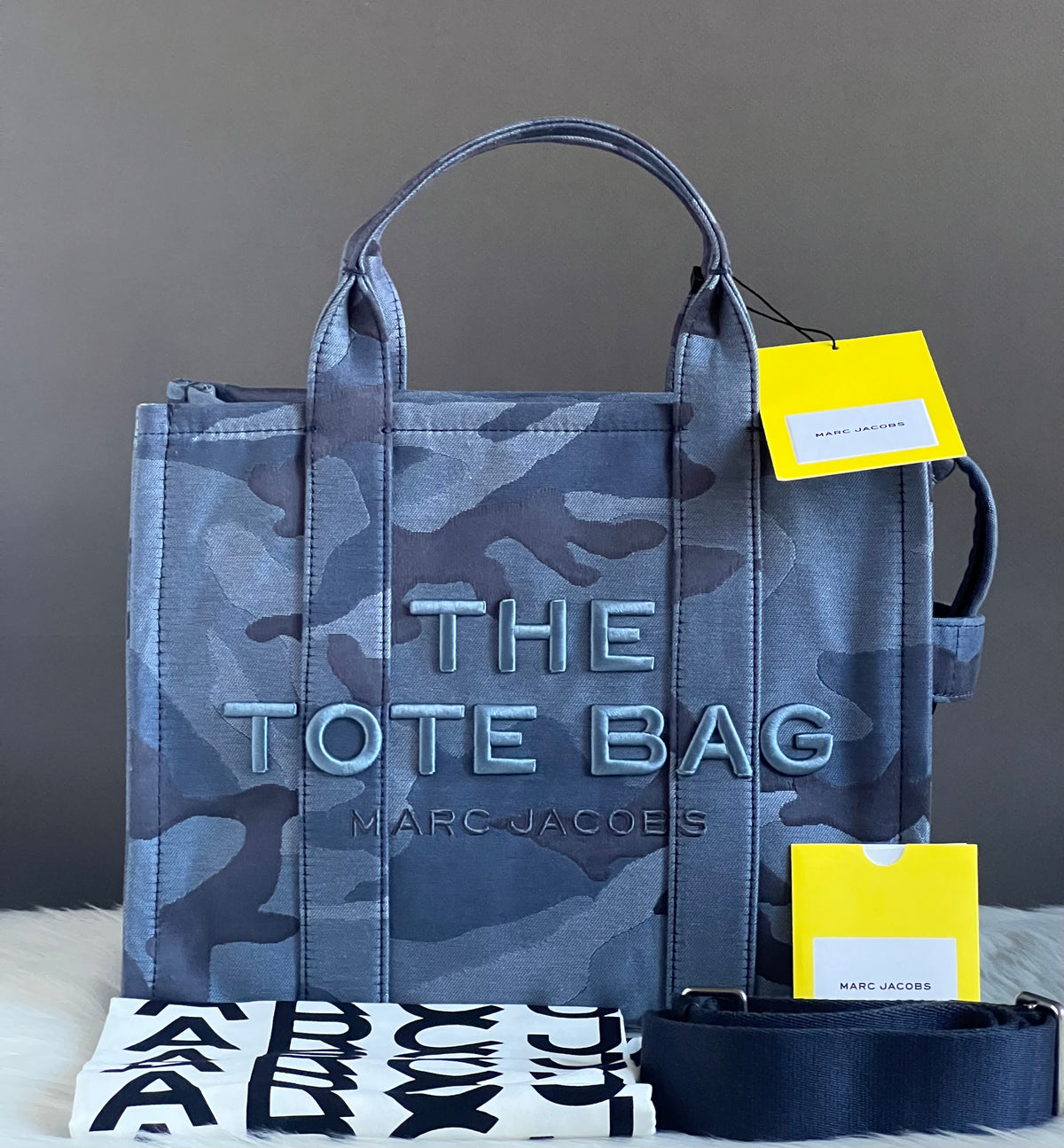 Marc Jacobs The Camo Jacquard Medium Tote Bag