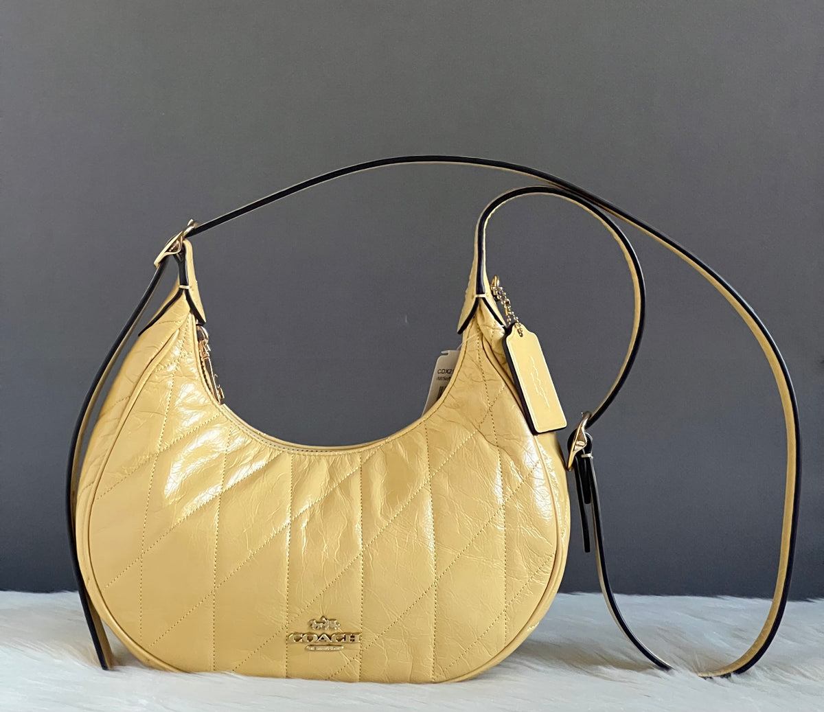 Coach Emily Shoulder Bag with Quilting