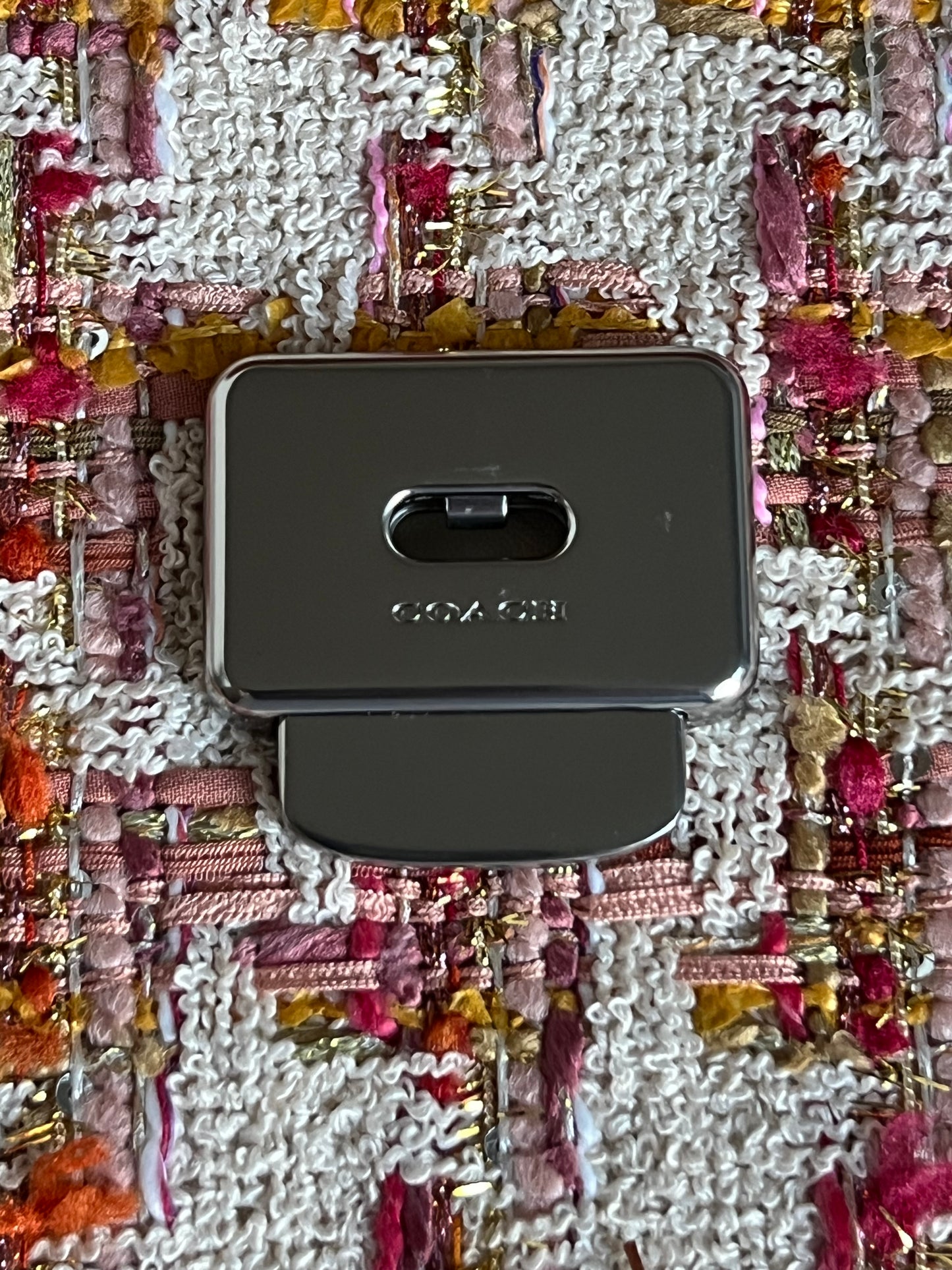 Coach Rogue Top Handle Bag in Tweed
