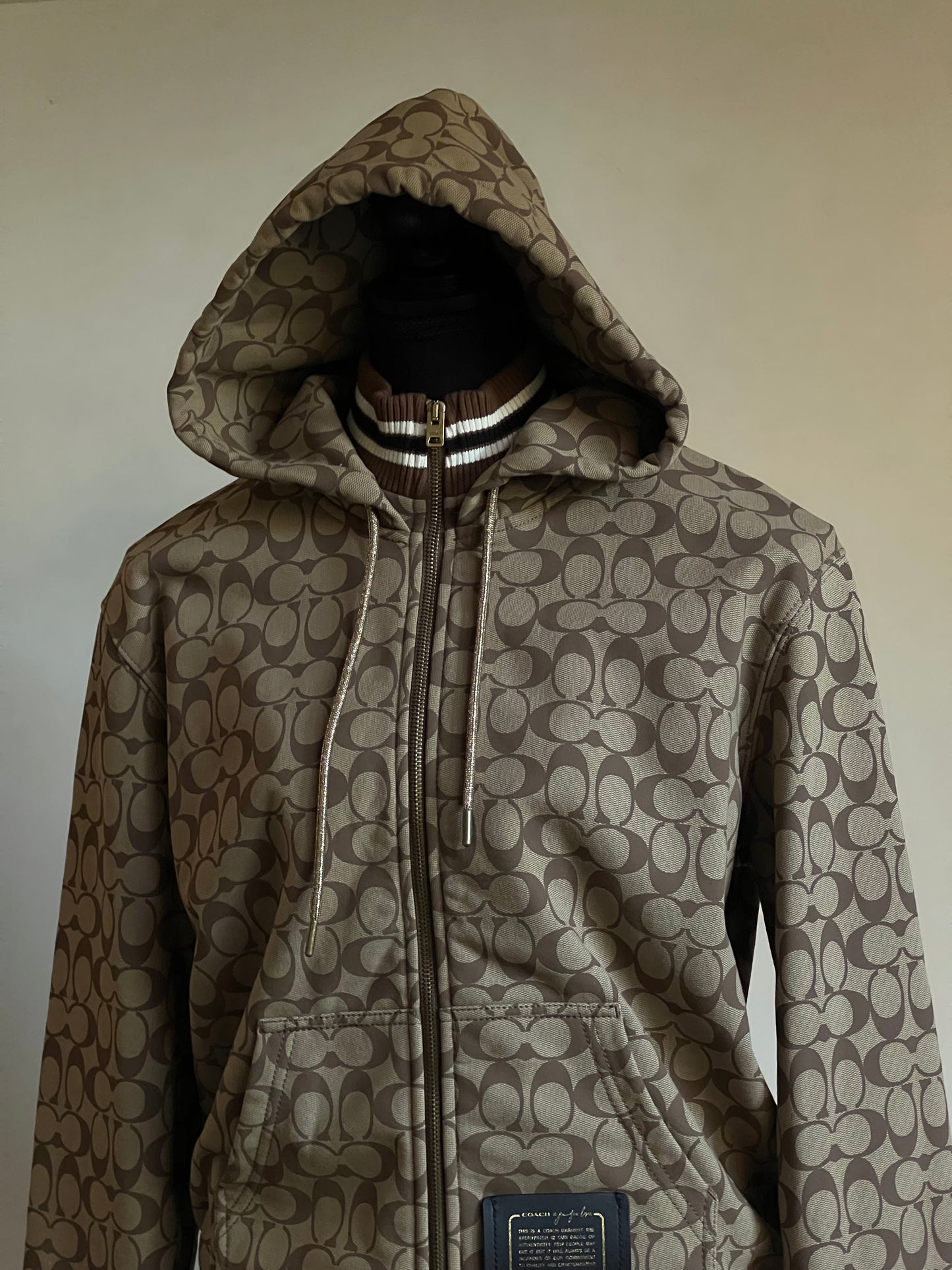 Coach X Jennifer Lopez Signature Zip Up Hoodie