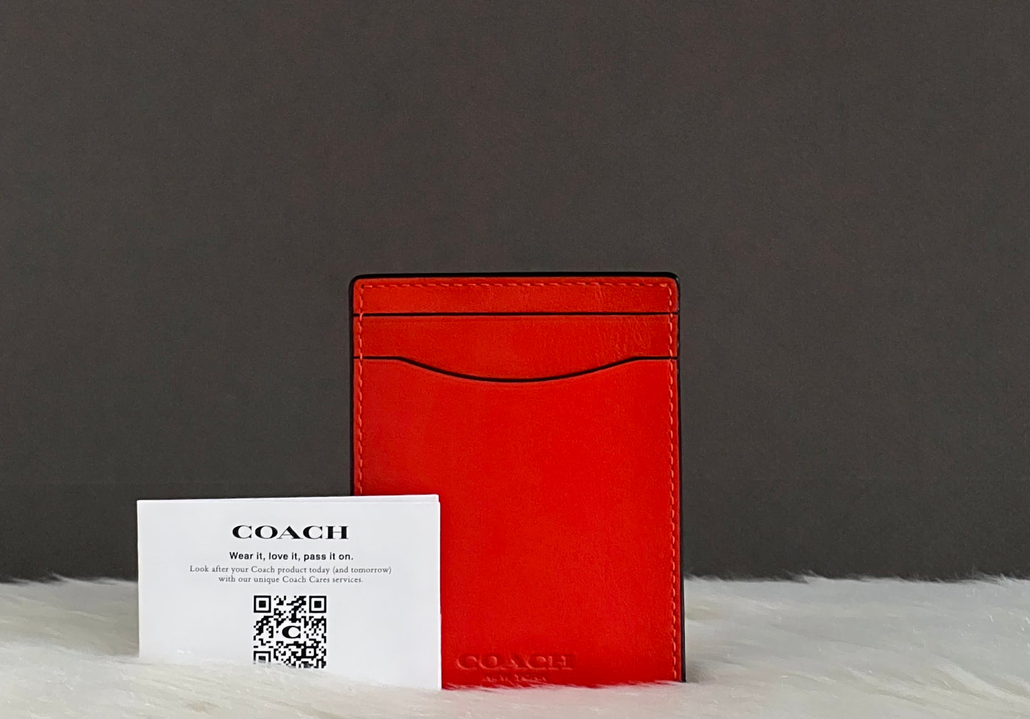 Coach Money Clip Card Case