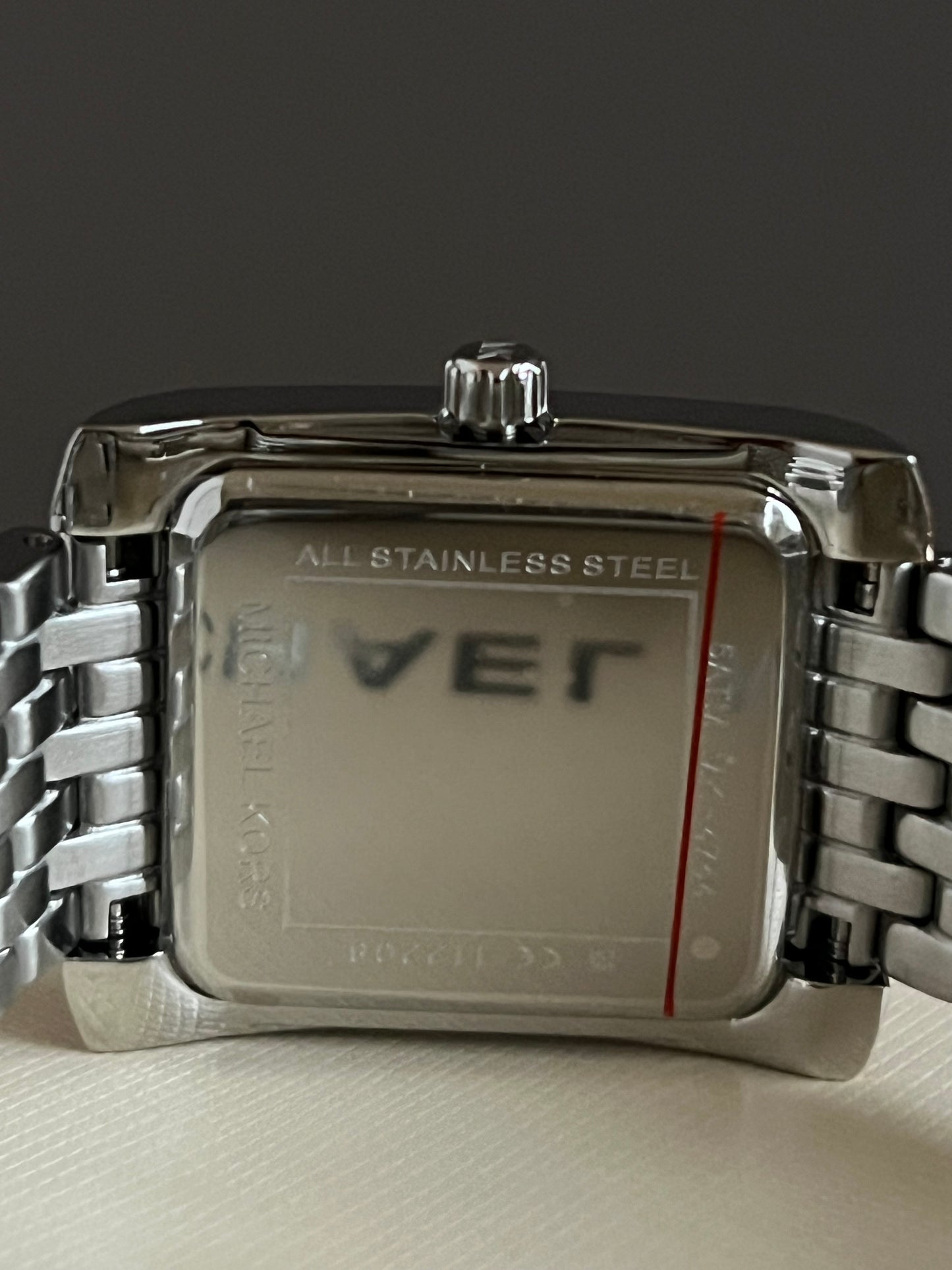 Michael Kors Women’s Emery Tri-Tone Stainless Watch