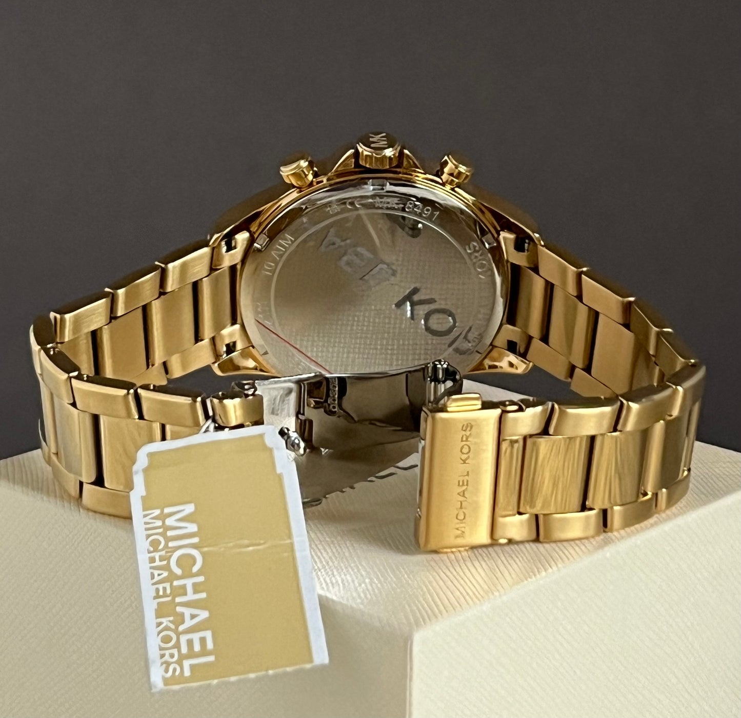 Michael Kors Men’s Gold-Tone Gage Watch