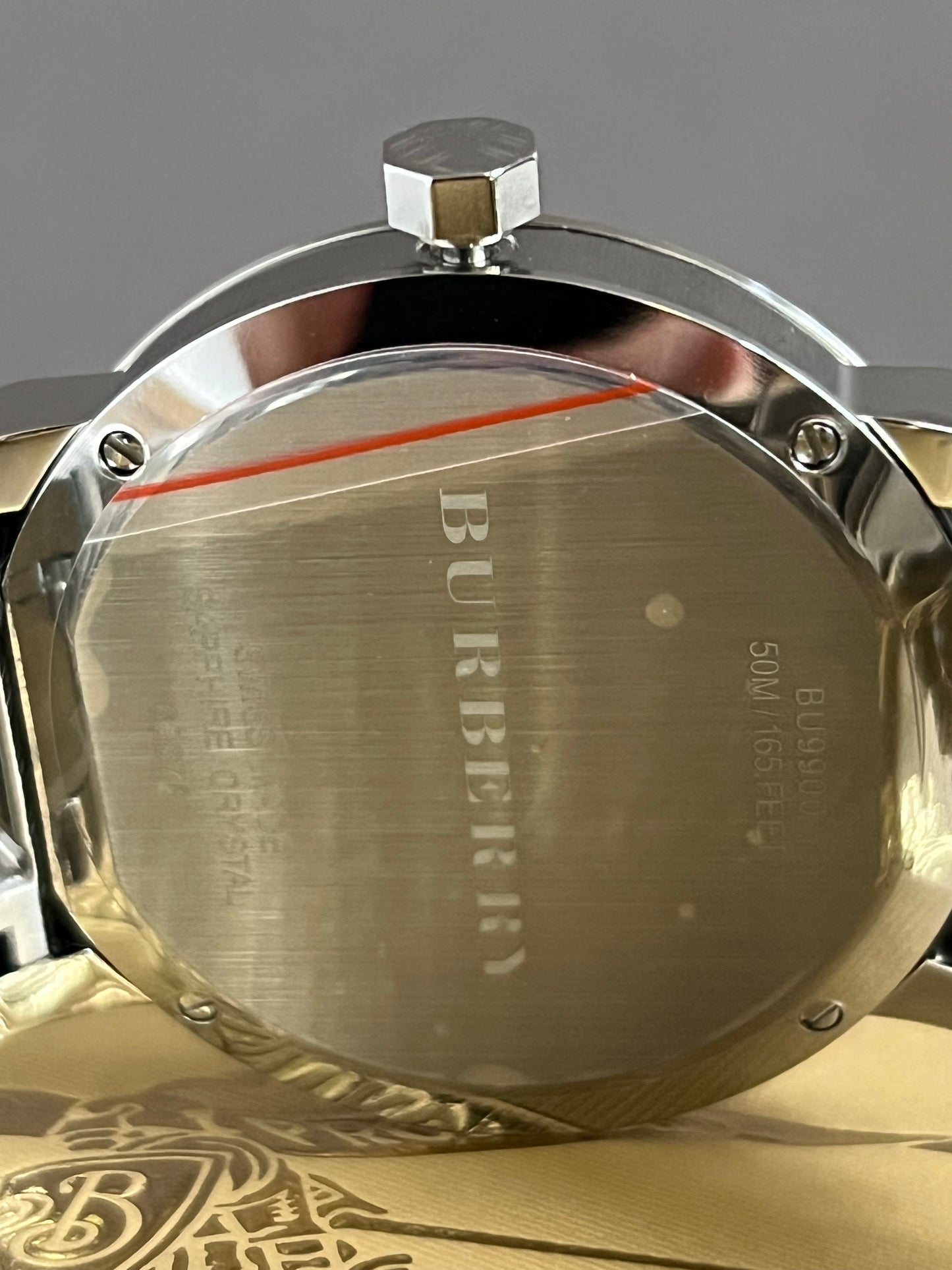 Burberry Men’s The City Silver Dial Steel Watch