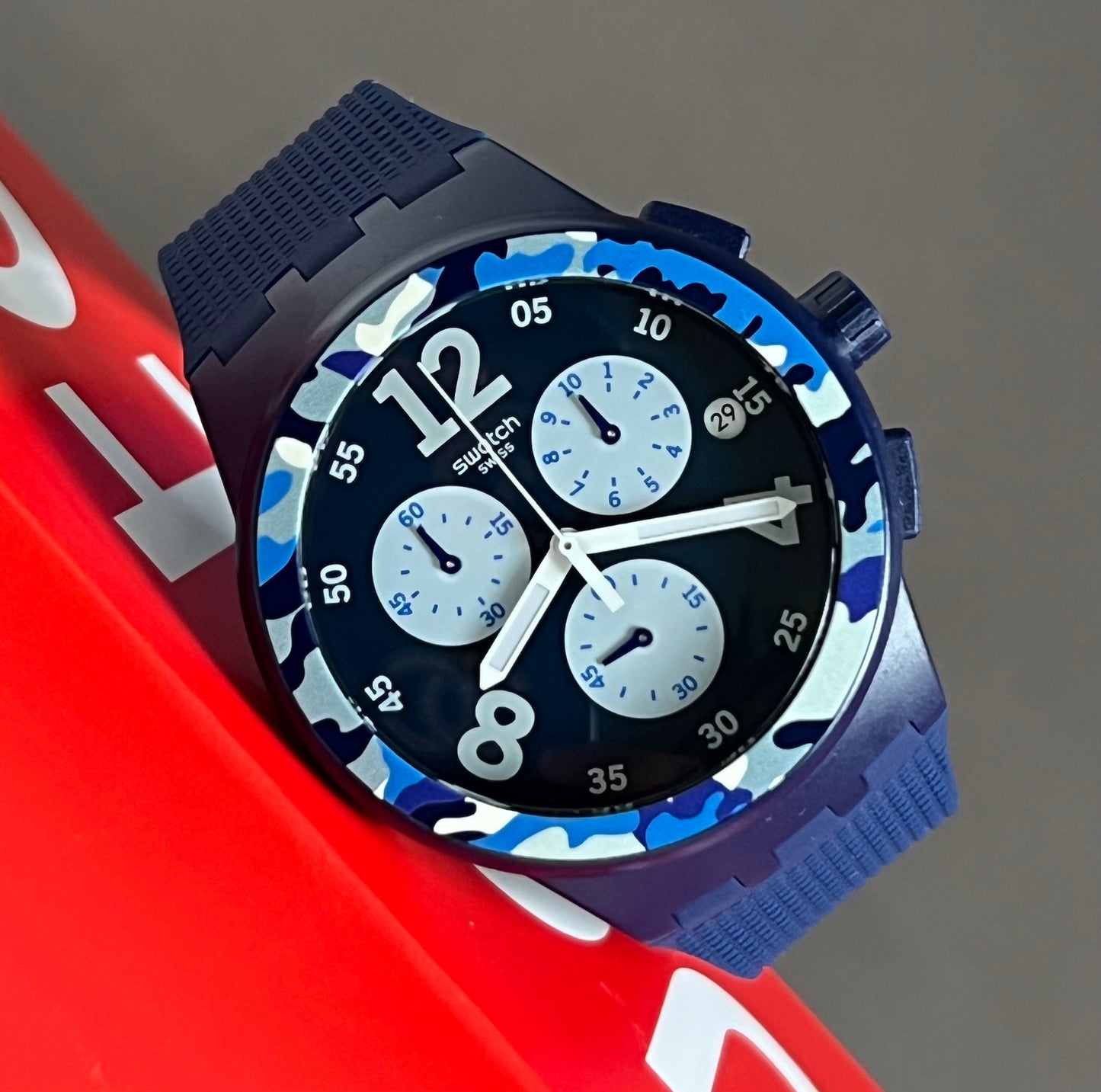Swatch Camoblu Watch