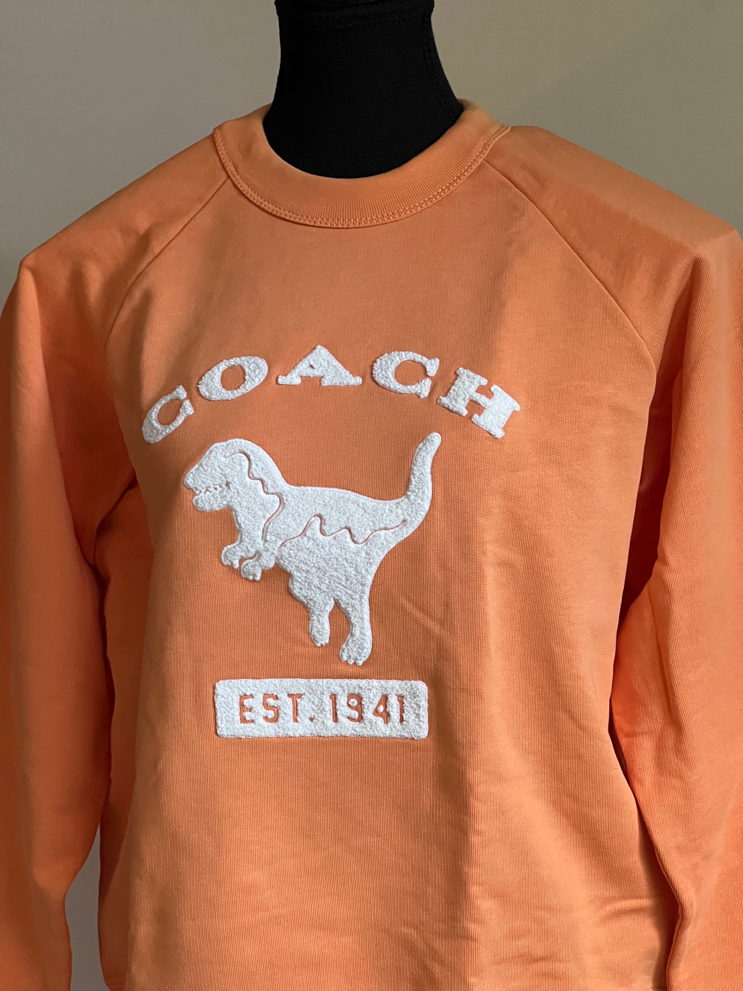 Coach Rexy School Crewneck in Organic Cotton