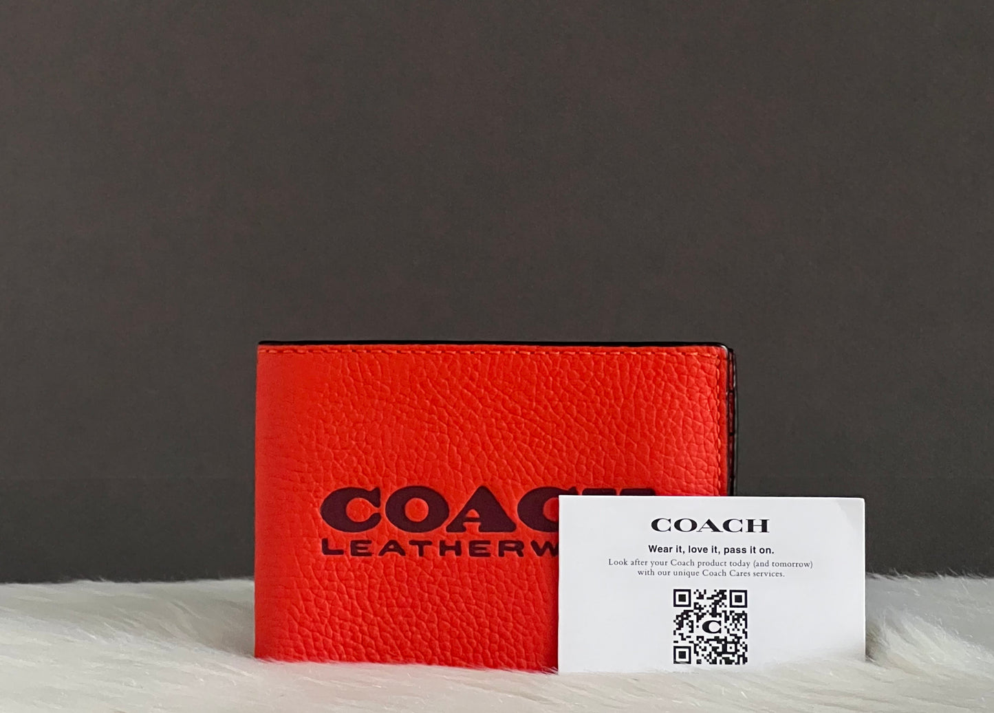 Coach Slim Billfold Leatherware Wallet