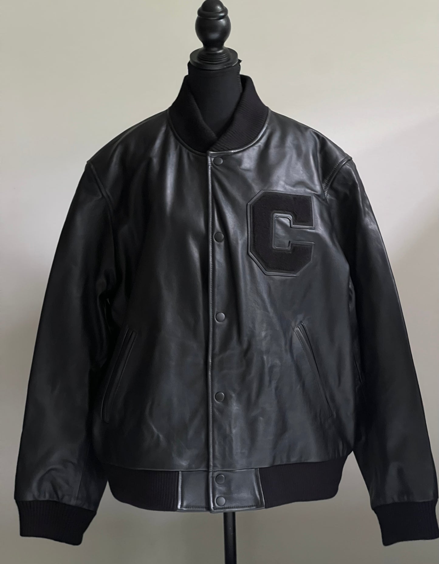 Coach Leather Varsity Jacket