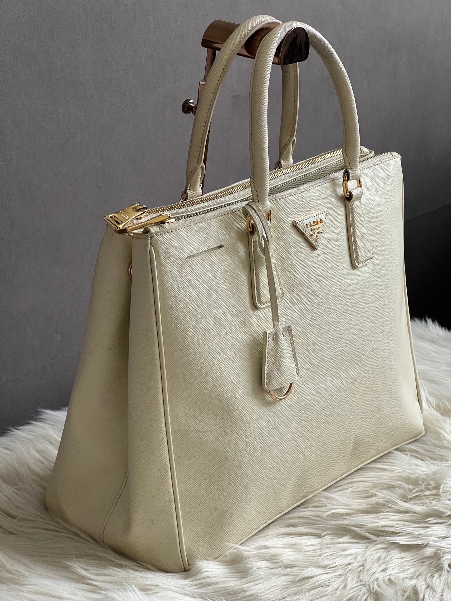 Prada Saffiano Lux Tote Bag