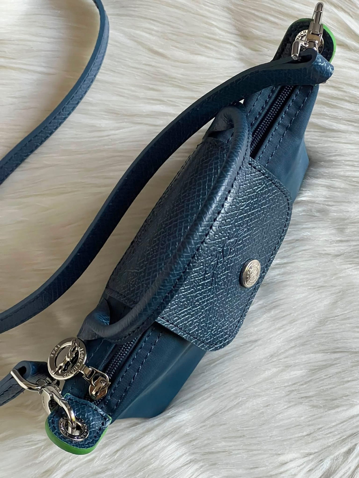 Longchamp XS Le Pliage Original Pouch with Strap