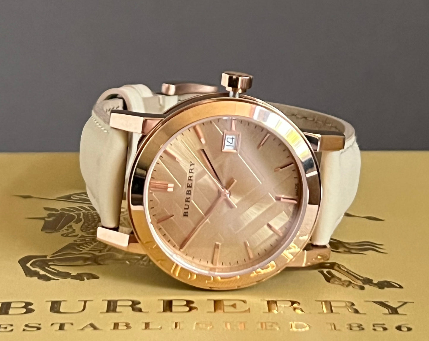 Burberry Women’s The City Rose Gold-Tone