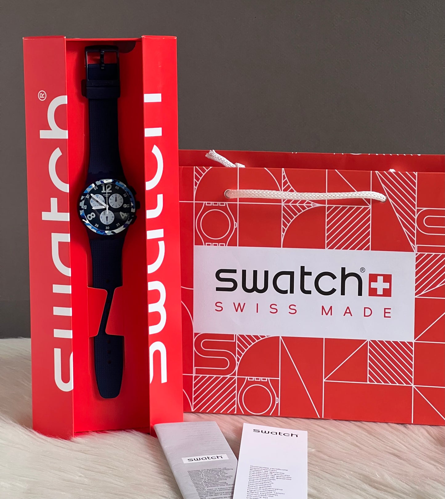 Swatch Camoblu Watch
