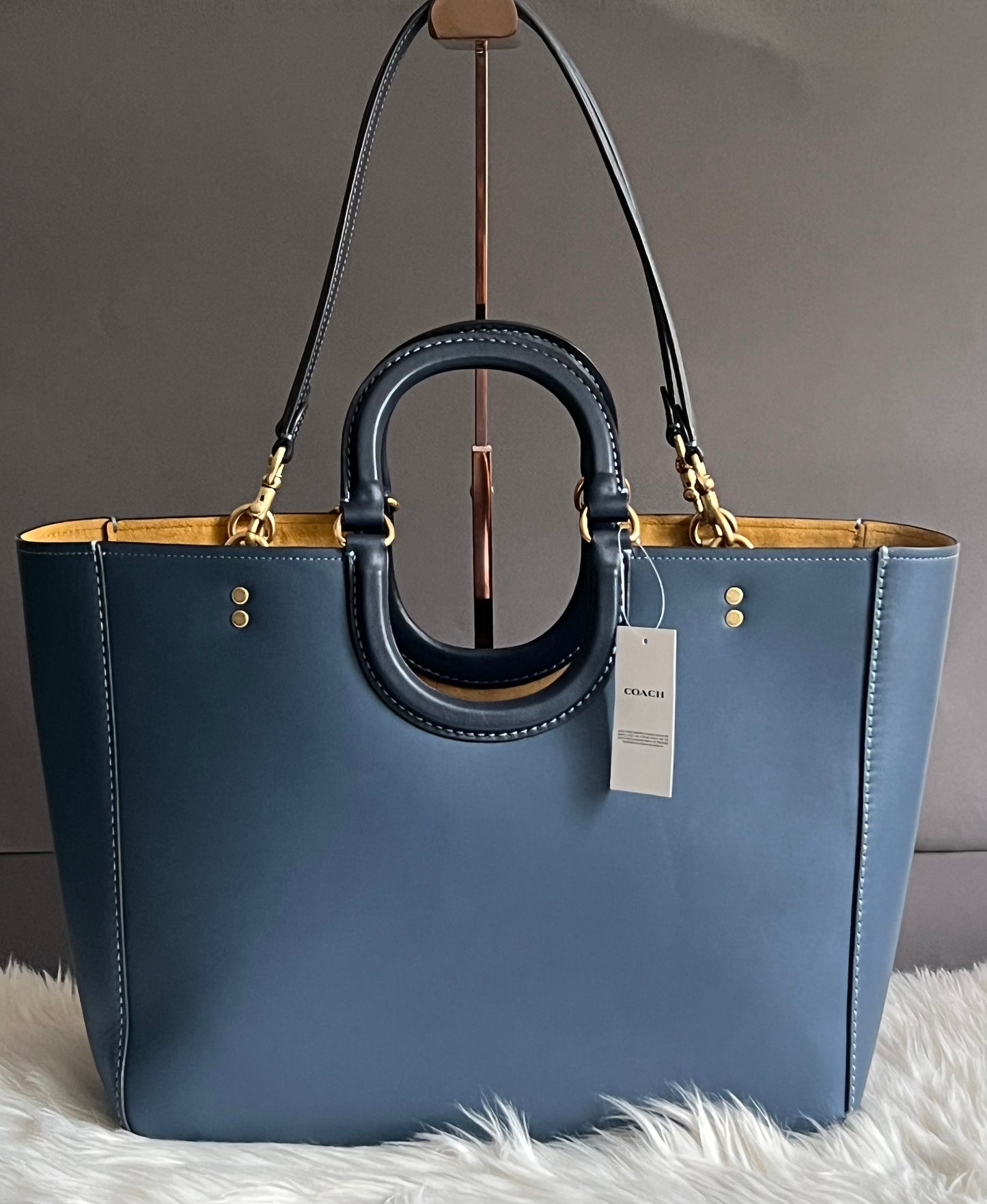 Coach Rae Tote in Colorblock koi