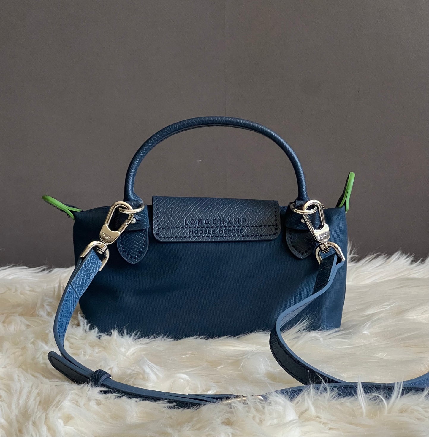 Longchamp XS Le Pliage Original Pouch with Strap