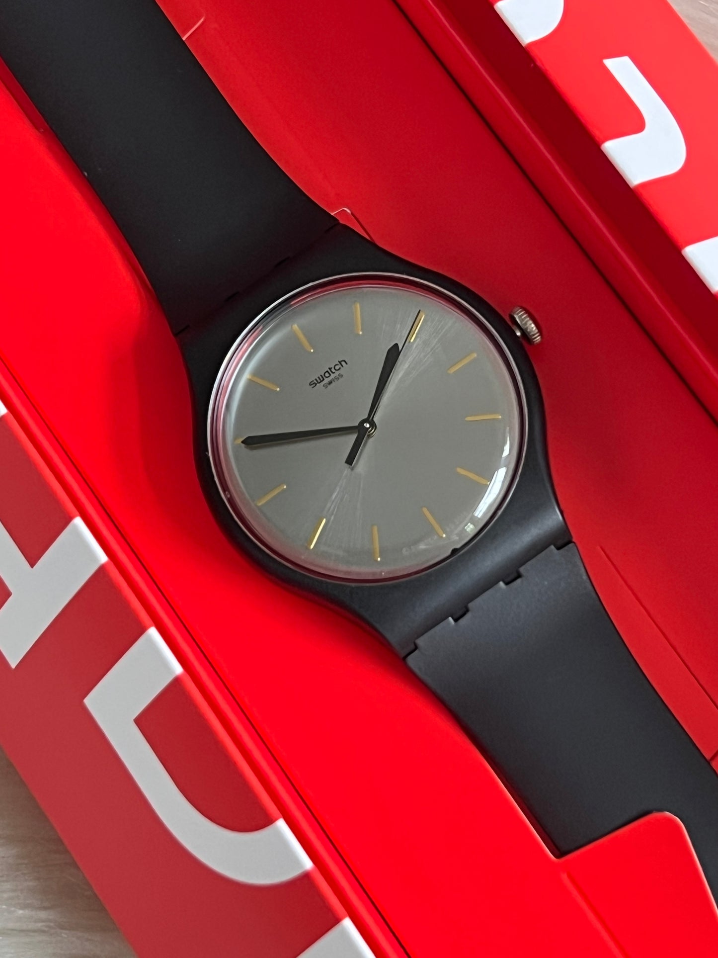 Swatch Back to Black Watch
