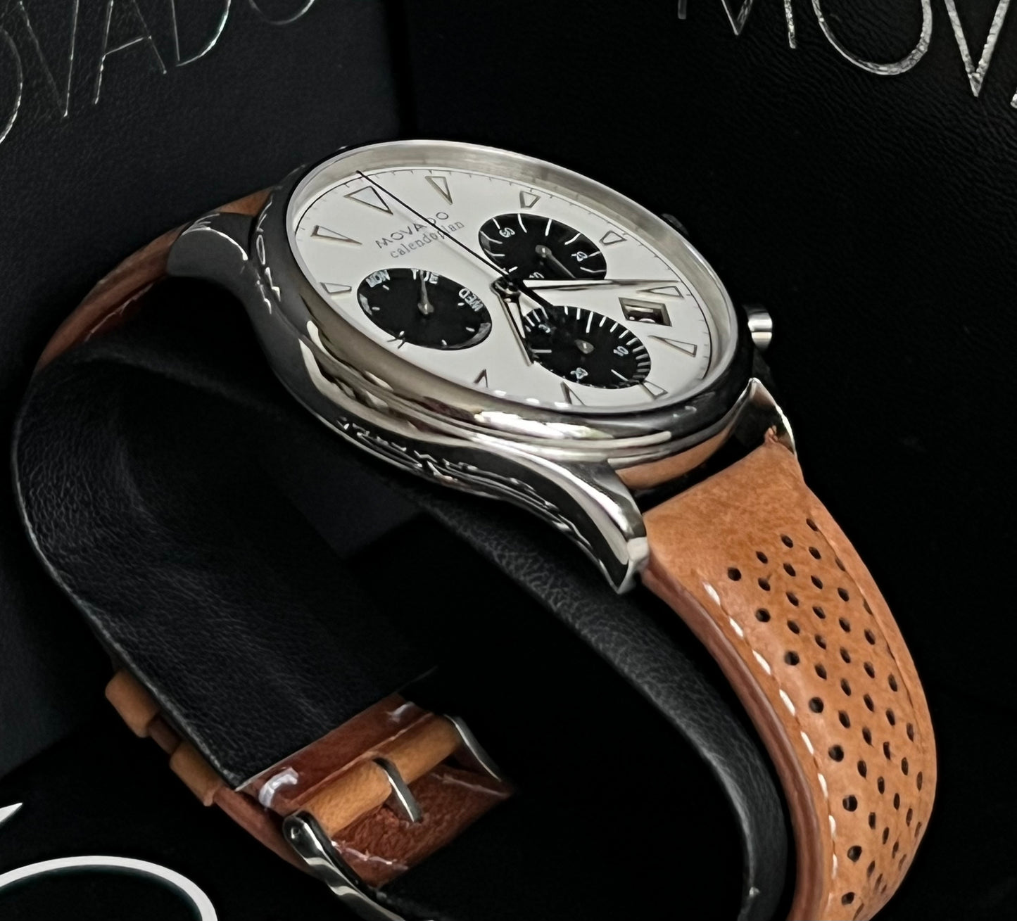 Movado Men’s Heritage Calendoplan Chronograph Watch
