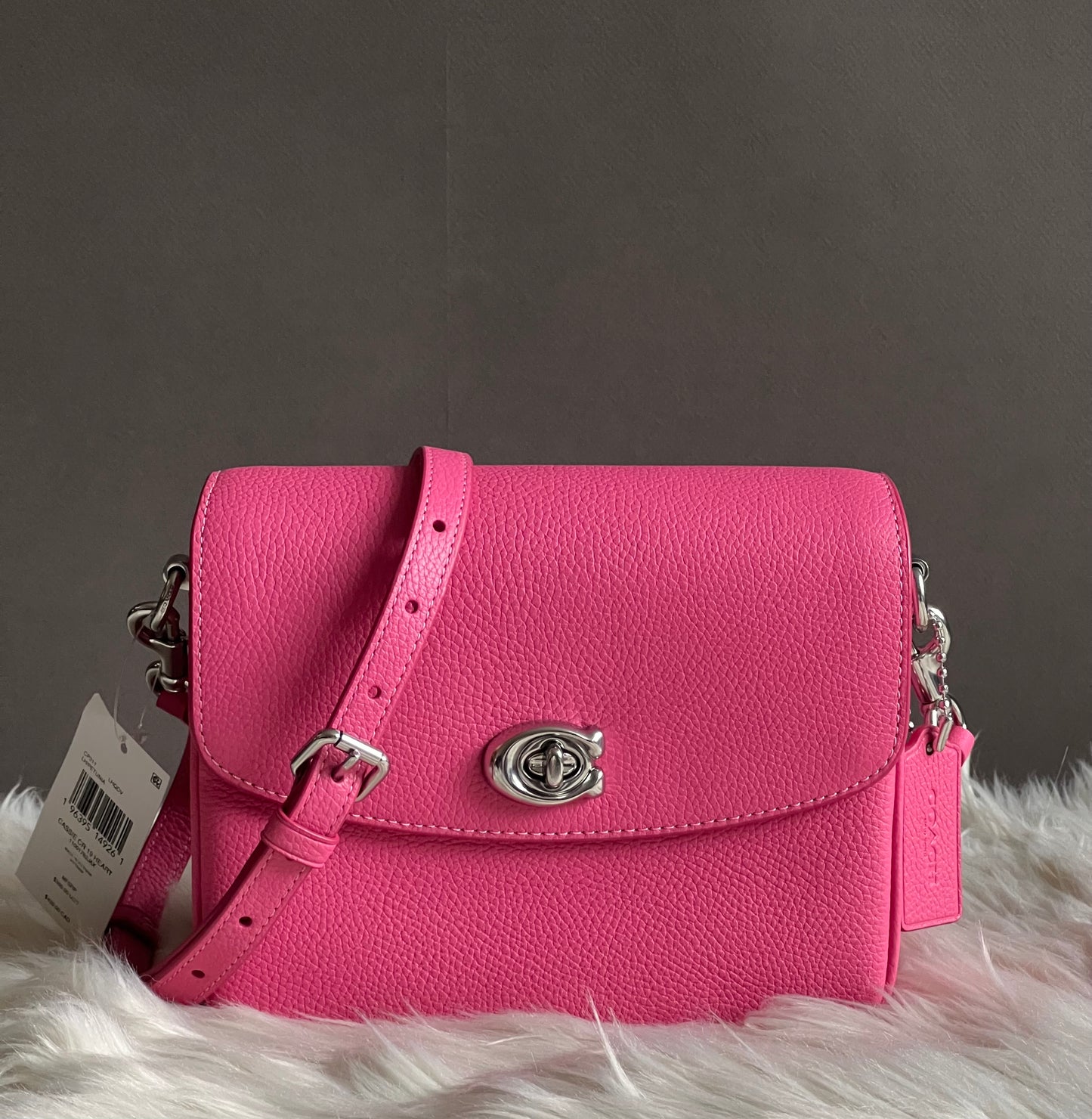 Coach Cassie Crossbody 19 with Heart Strap