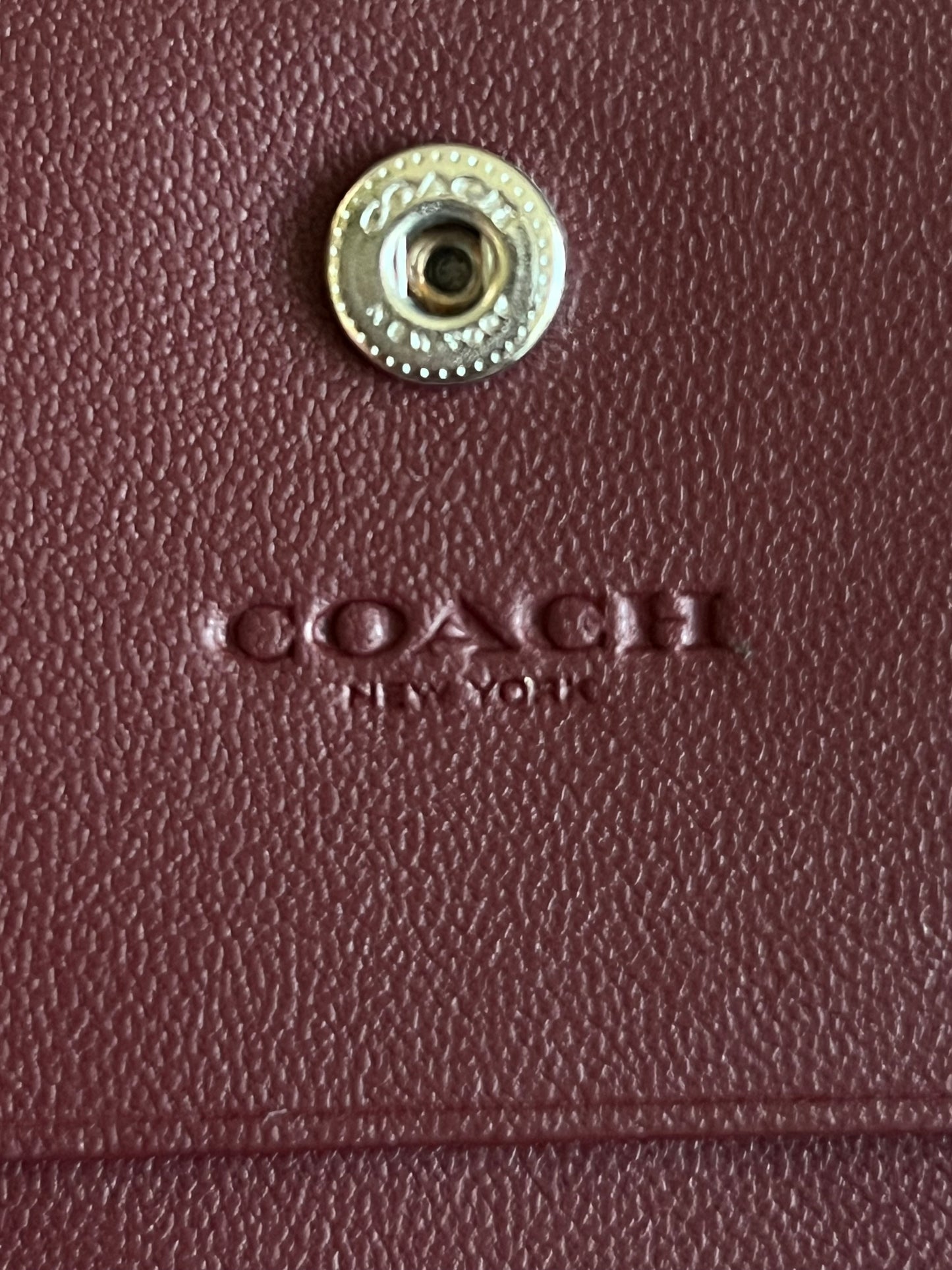Coach Snap Wallet