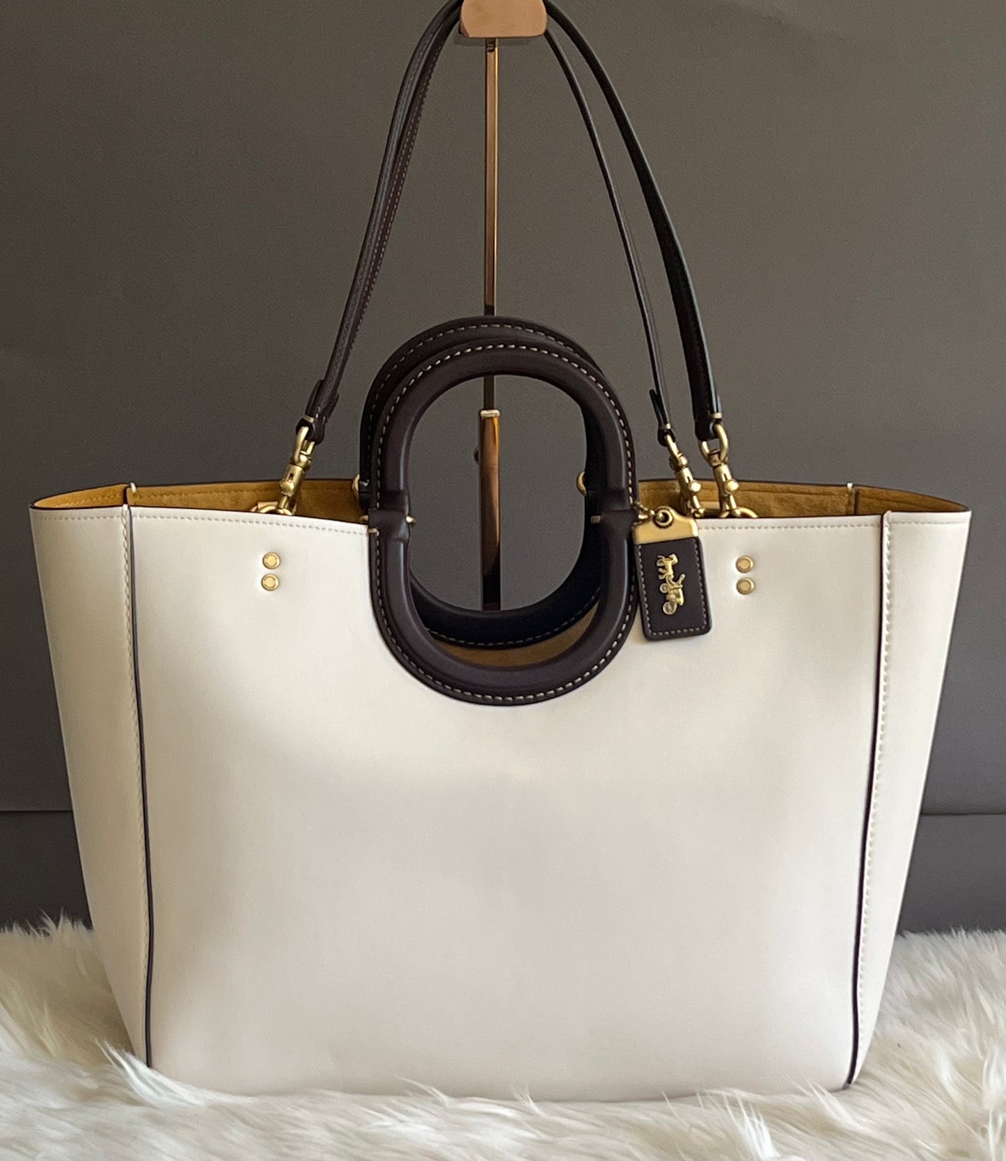 Coach Rae Tote in Colorblock koi