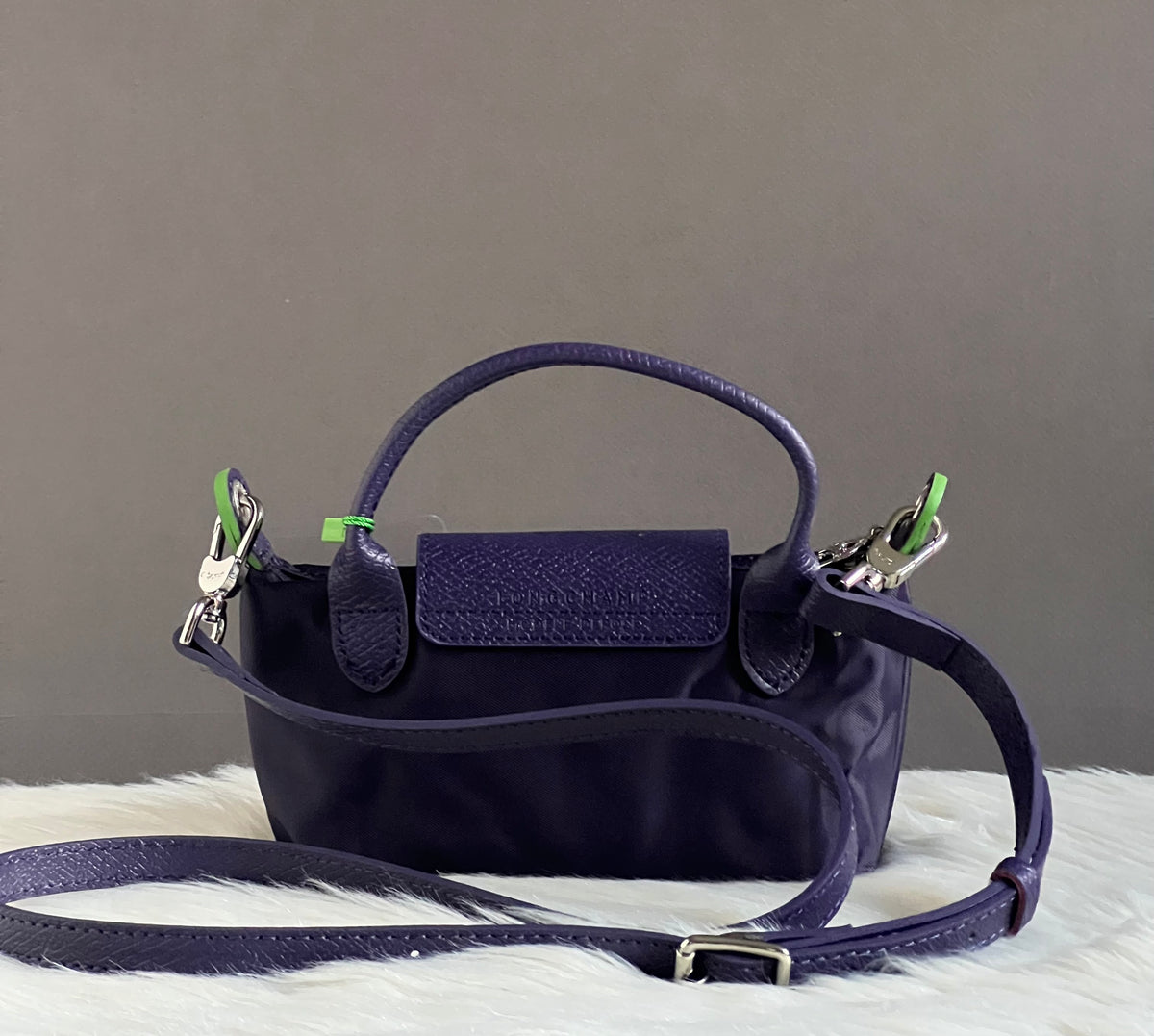 Longchamp XS Le Pliage Original Pouch with Strap