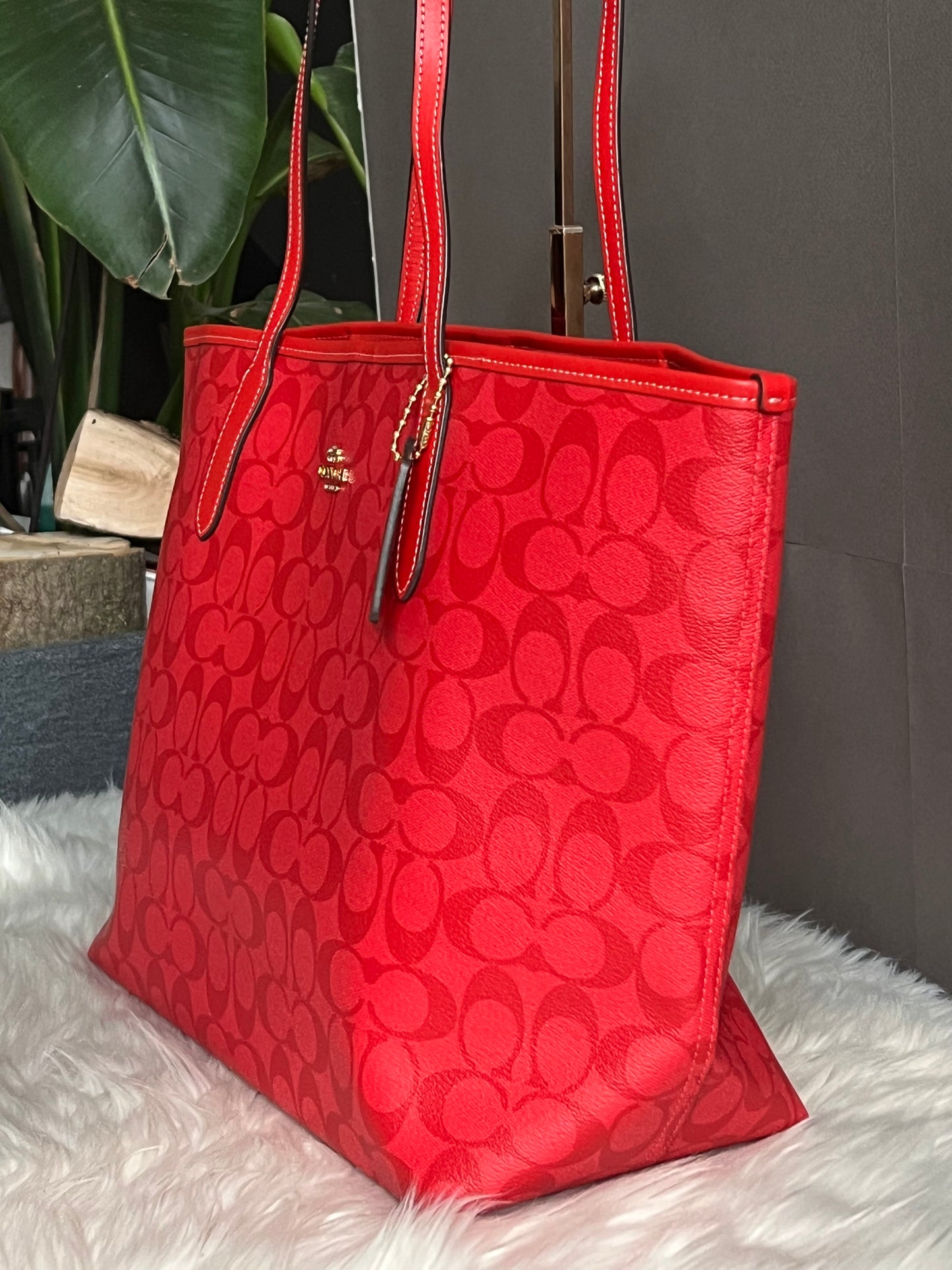 Coach City Tote in Signature Canvas