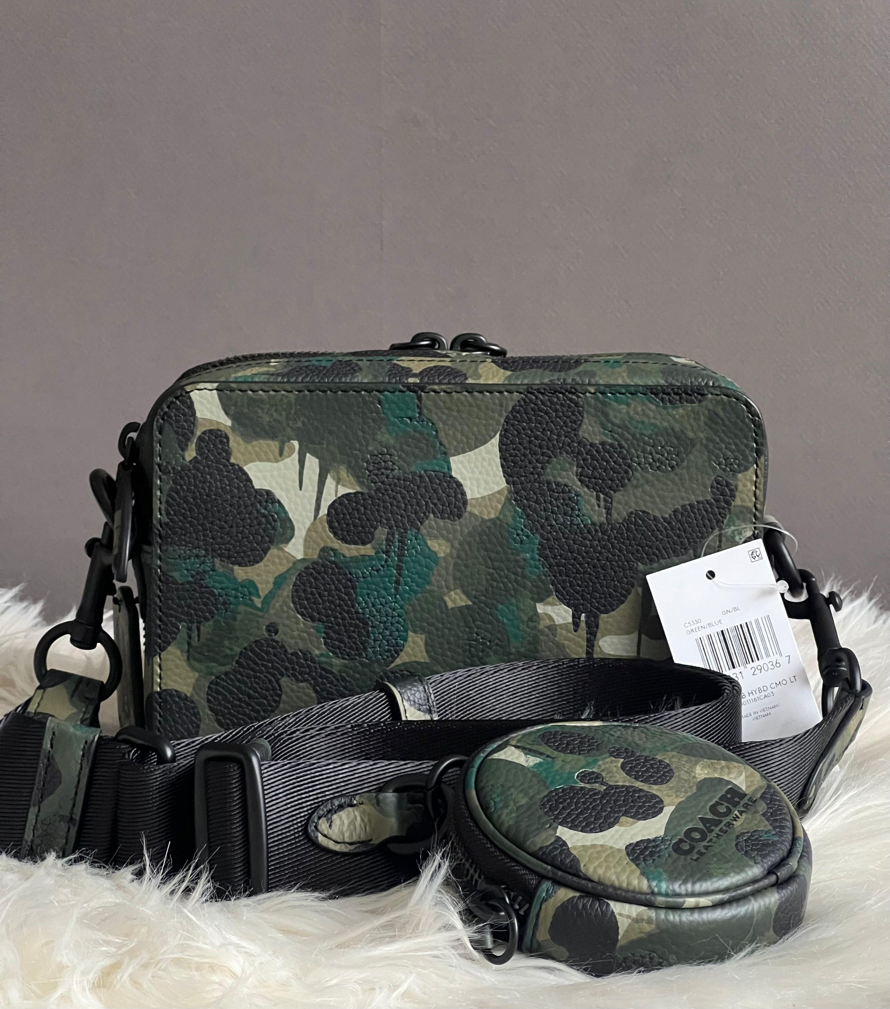 Coach camouflage online crossbody