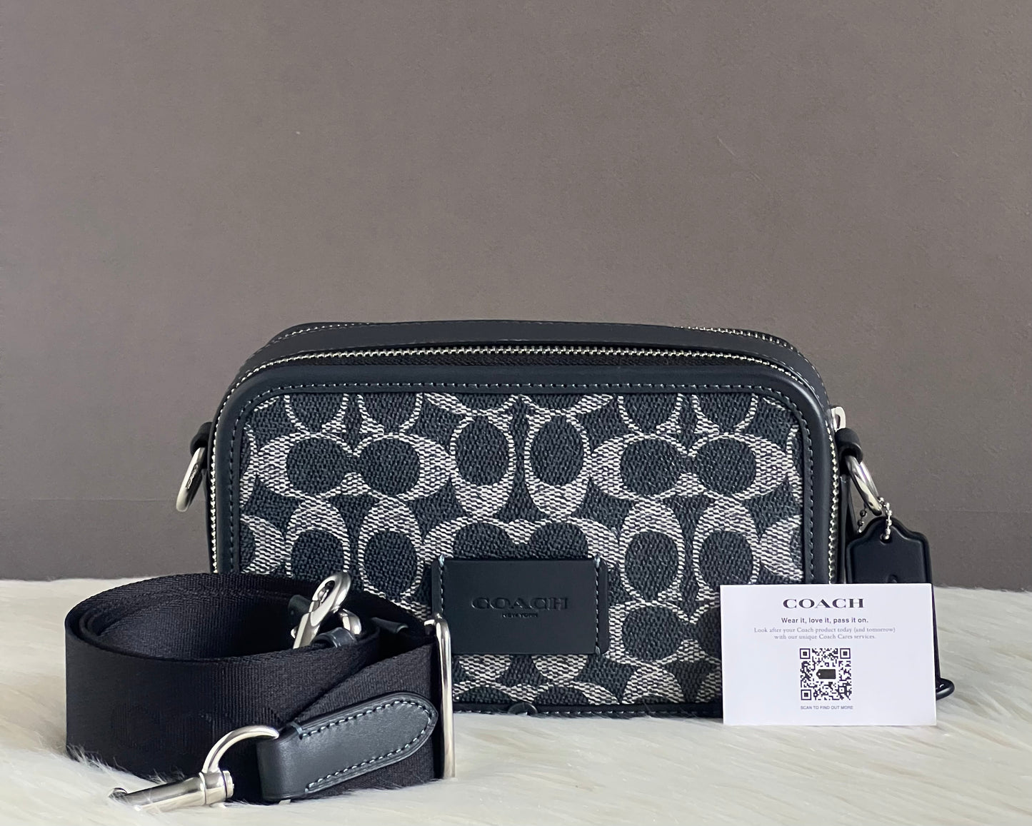 Coach Wyatt Crossbody Bag In Signature Canvas