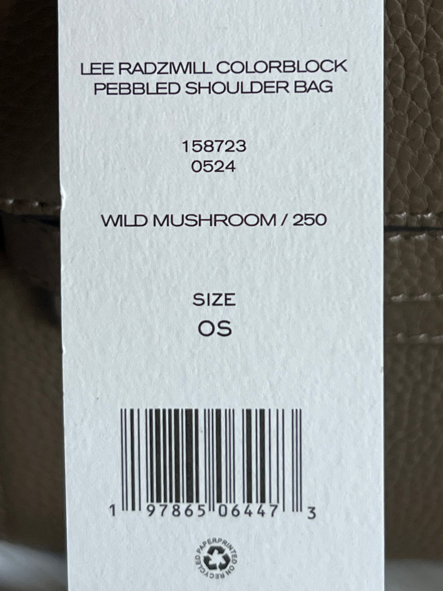Tory Burch Lee Radziwill Pebbled Shoulder Bag