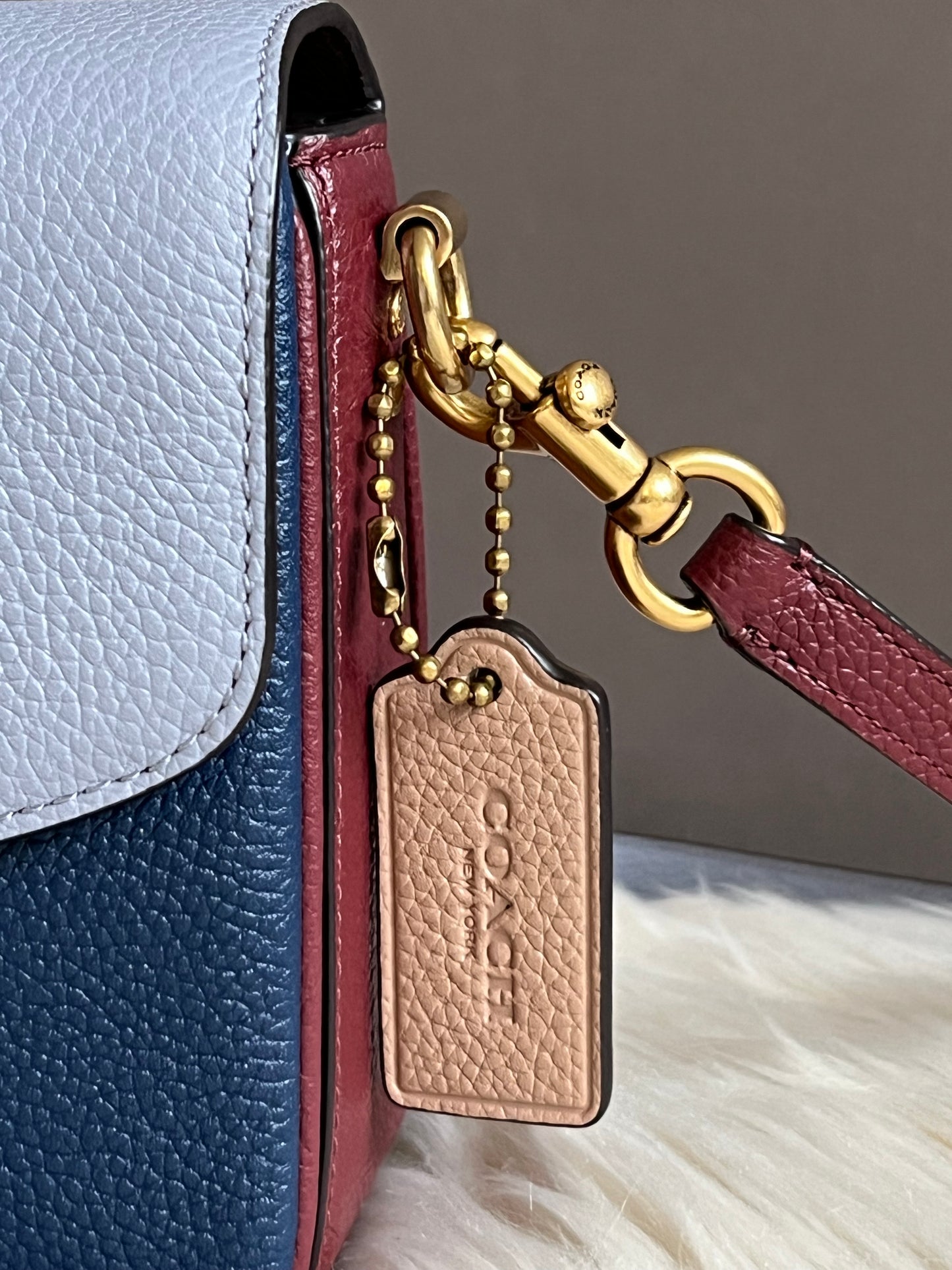 Coach Cassie Crossbody 19 In Colorblock