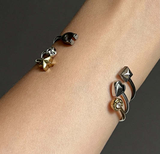 Coach Stardust Signature Bangle Set