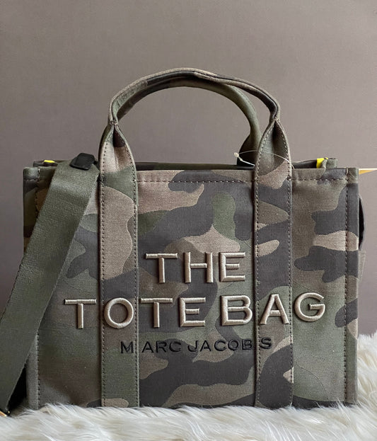 Marc Jacobs The Camo Jacquard Medium Tote Bag