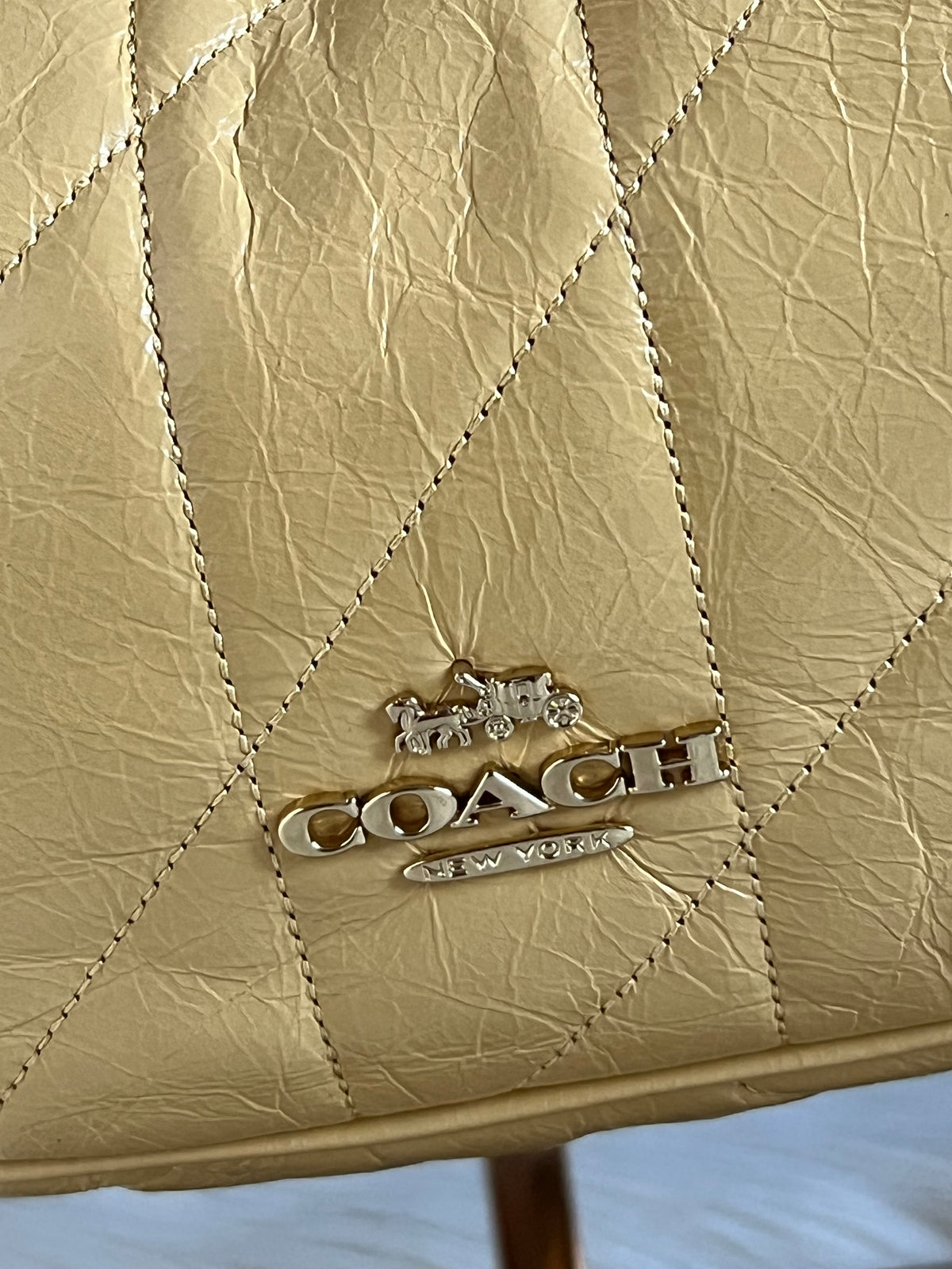 Coach Emily Shoulder Bag with Quilting