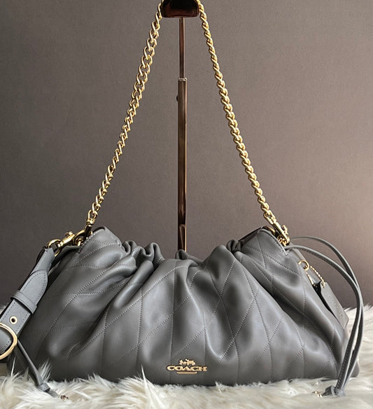 Coach Faye Large Shoulder Bag with Quilting