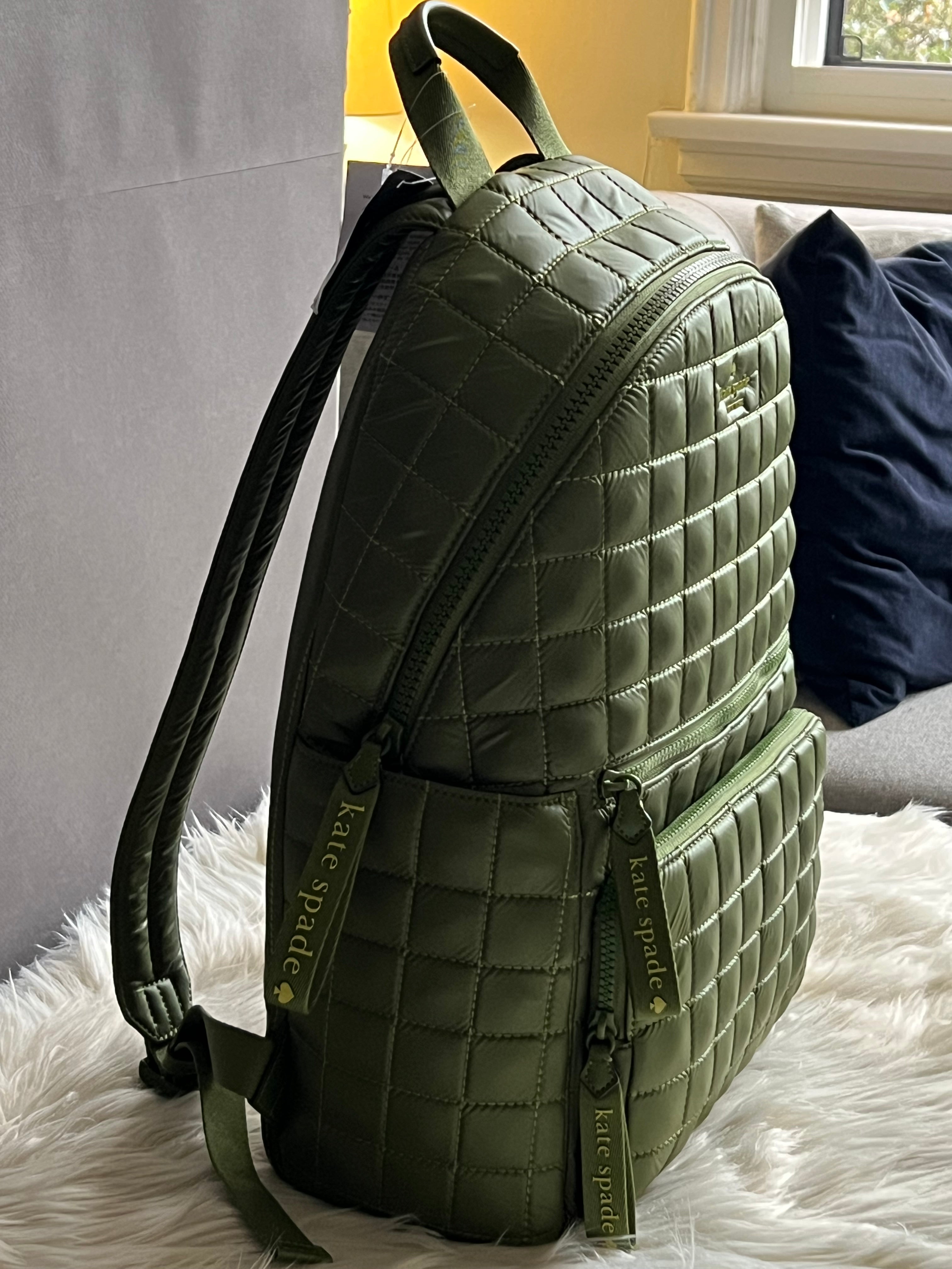 KATE SPADE Kraissda Quilted LG Backpack Kate Spade NY Karissa Nylon Quilted Laptop Backpack Polka  main image 3