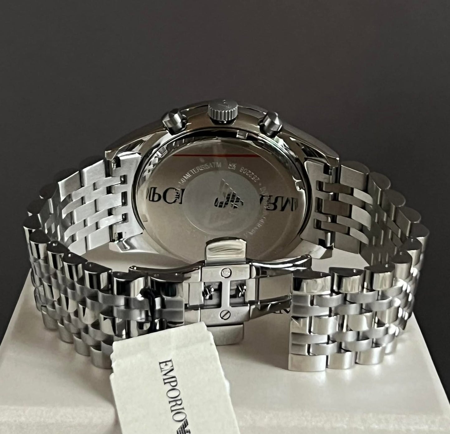 Emporio Armani Men’s Sportivo Black Dial Watch