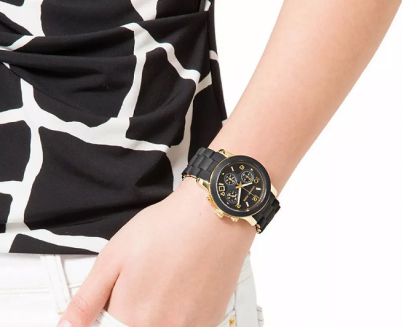 Michael Kors Women’s Black Catwalk Chronograph Watch