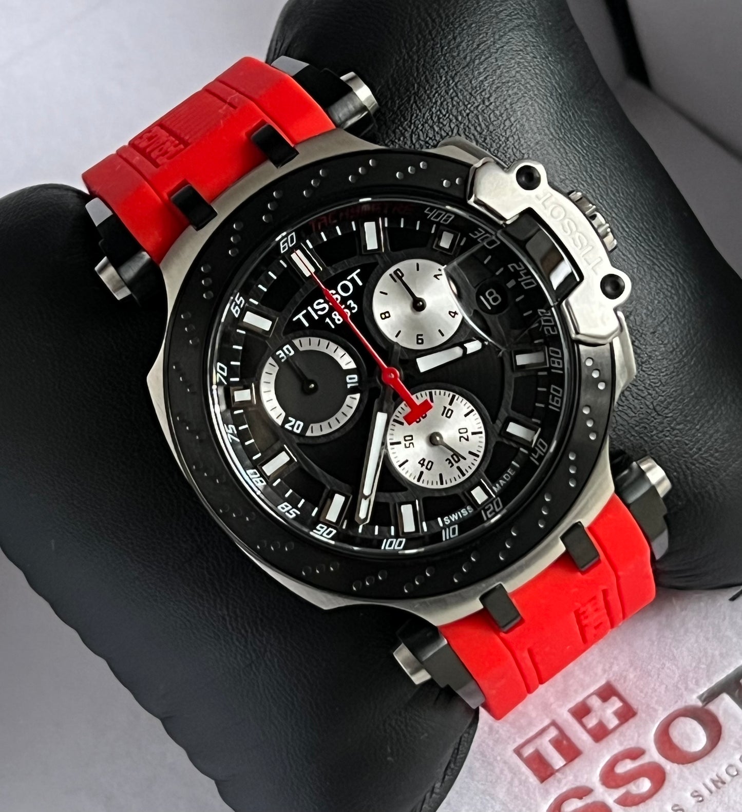 Tissot T-Race Men’s Chronograph Red Silicone