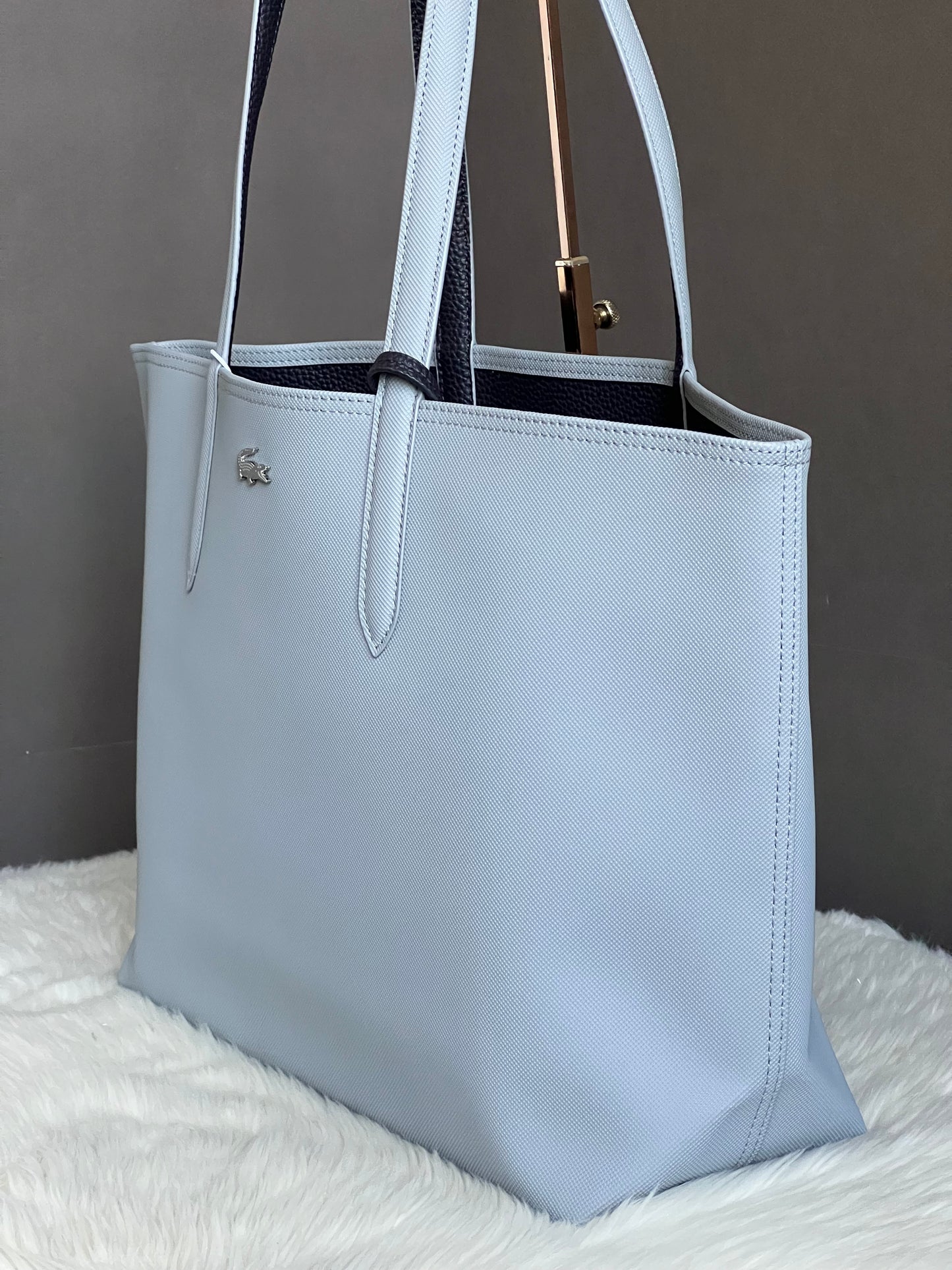 Lacoste Women’s Anna Reversible Tote with Pouch