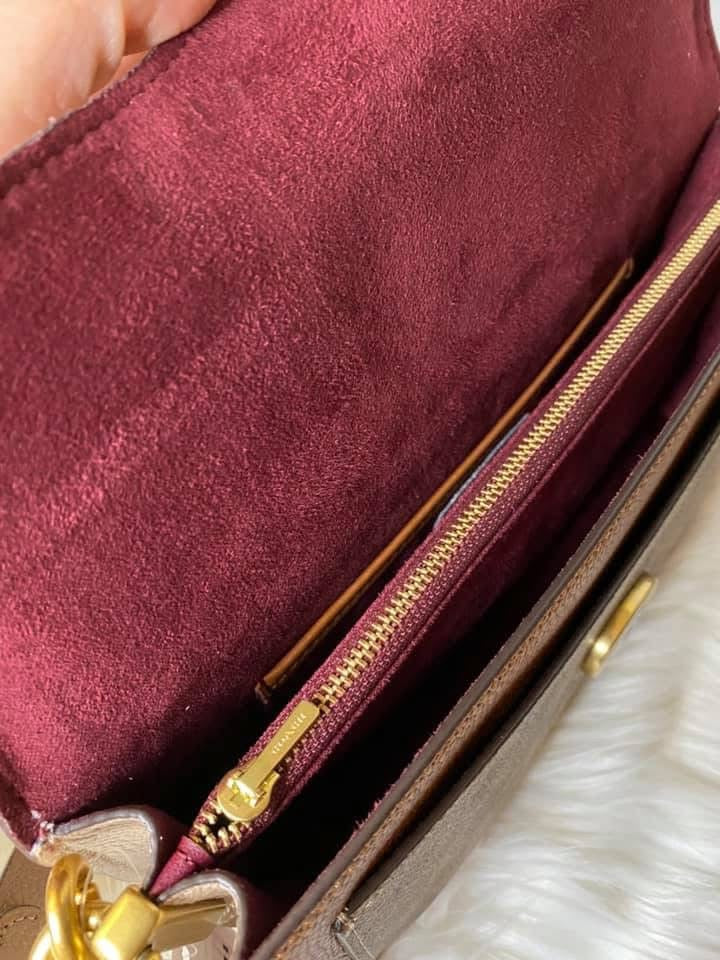 Coach Tabby Shoulder Bag 26 with Signature Canvas