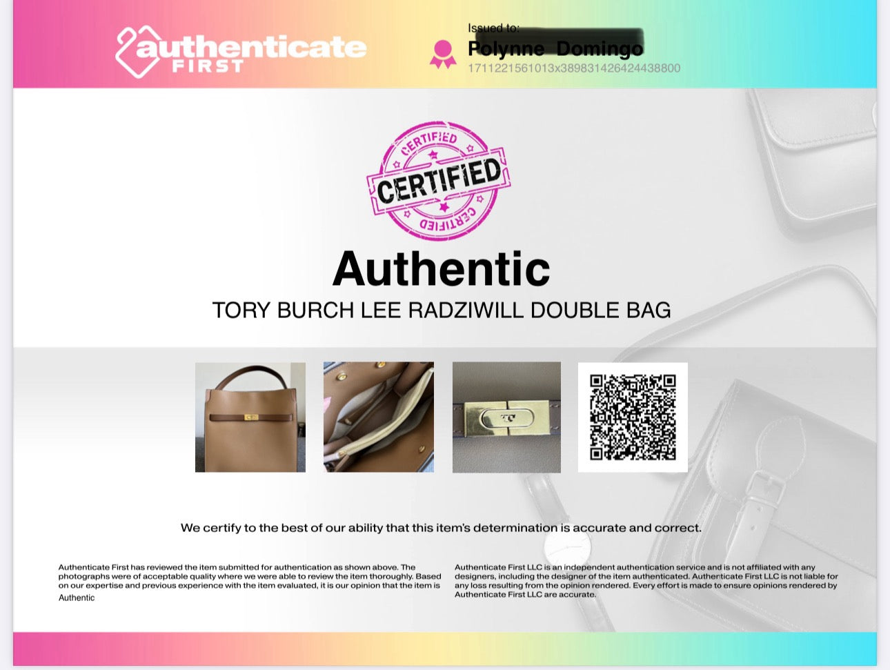 Tory Burch Small Lee Radziwill Double Bag