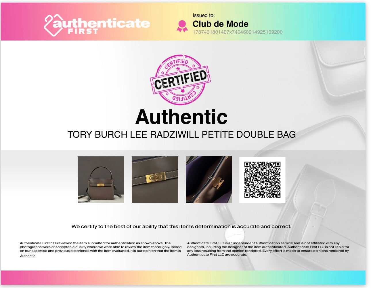 Tory Burch Lee Radziwill Petite Double Bag