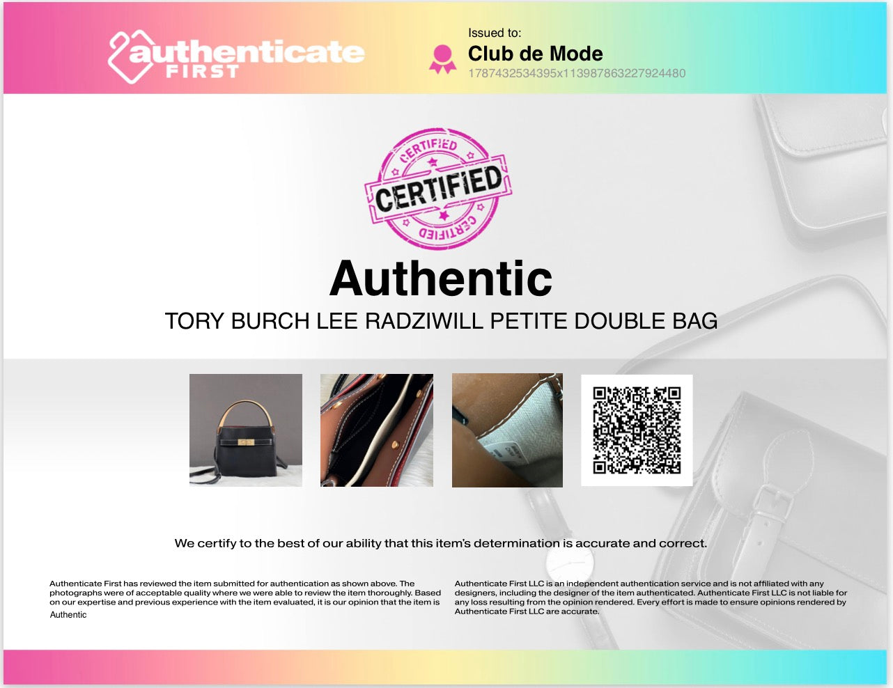 Tory Burch Lee Radziwill Petite Double Bag