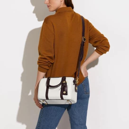 Coach Ruby Satchel 25 in Colorblock